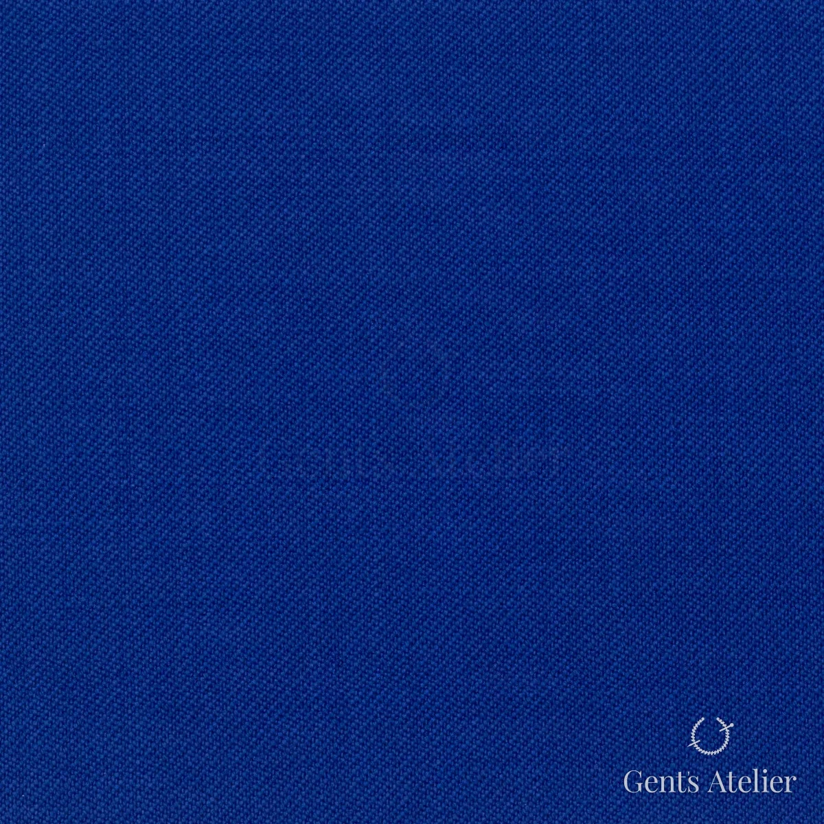 Костюмная ткань Marzoni 600 - 126 / 700 — Ярко-синий, однотонная, 100% шерсть
