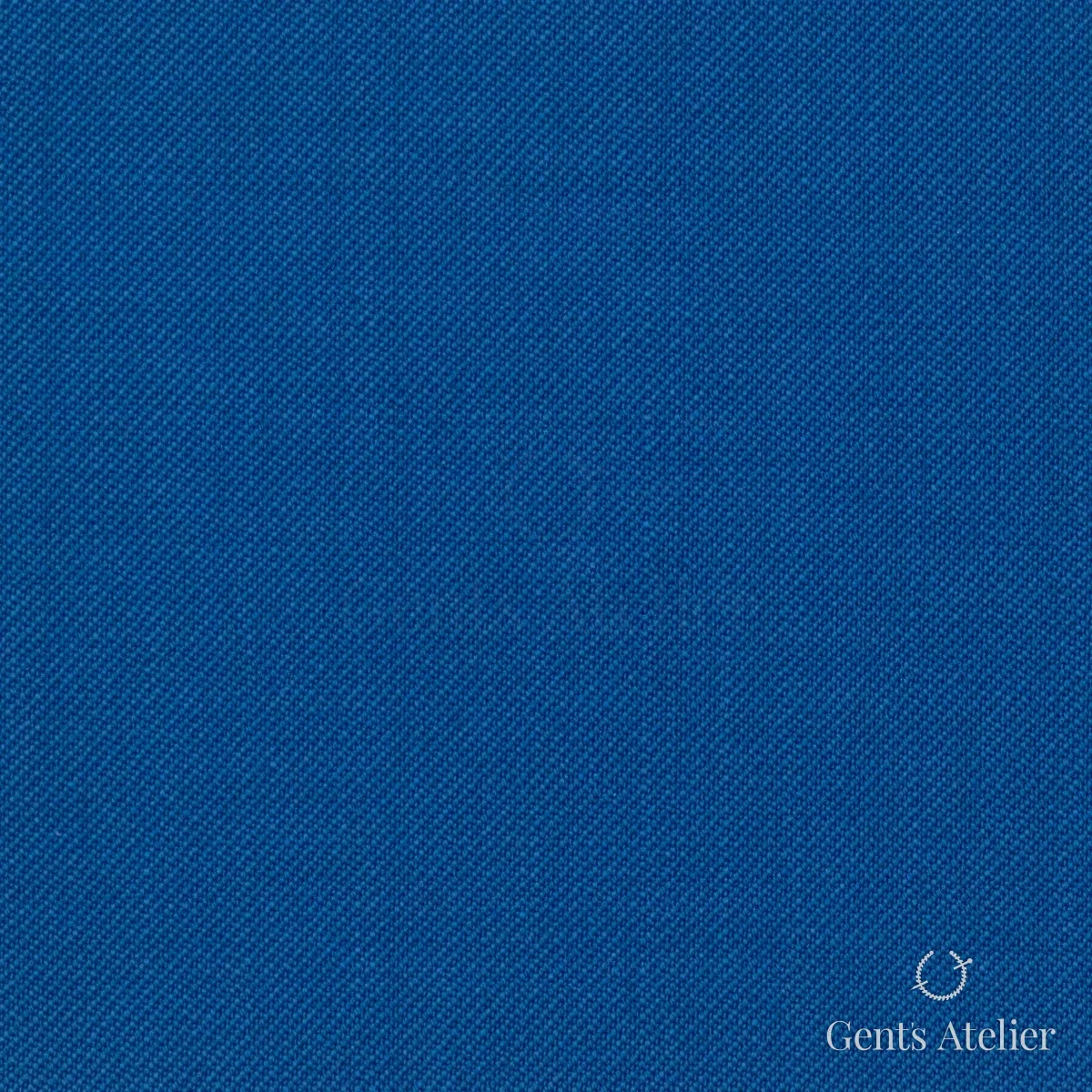 Костюмная ткань Marzoni 600 - 140 / 700 — Ярко-синий, однотонная, 100% шерсть