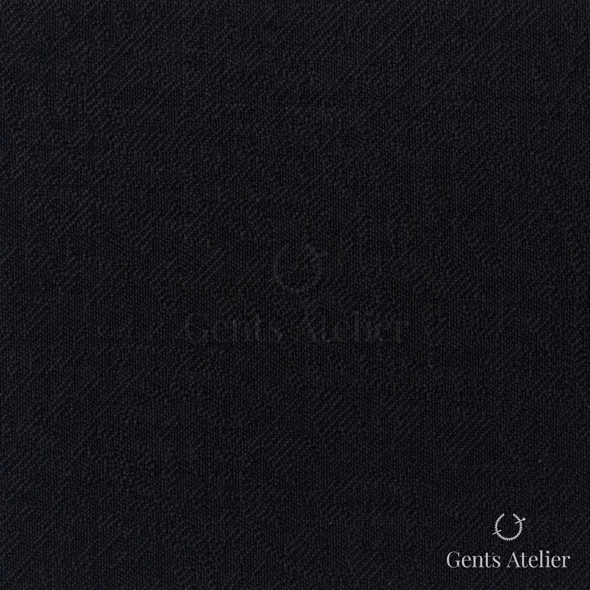 Костюмная ткань Marzoni 609 - 377 / 1200 — Чёрный, ёлочка, 100% шерсть