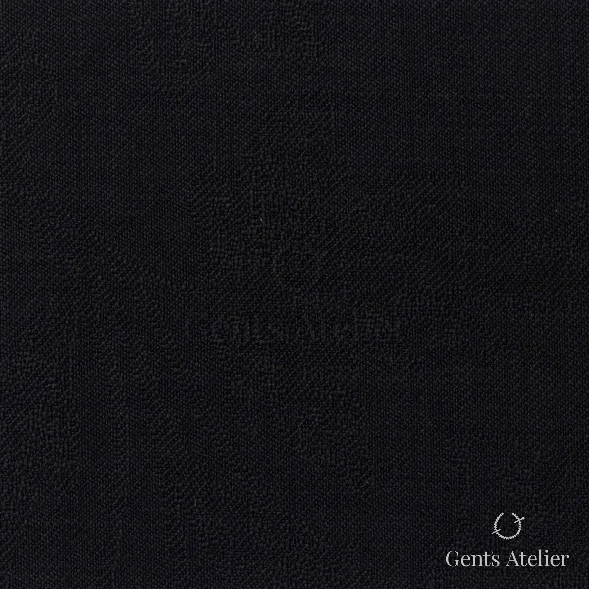 Костюмная ткань Marzoni 609 - 381 / 1200 — Чёрный, однотонная, 100% шерсть