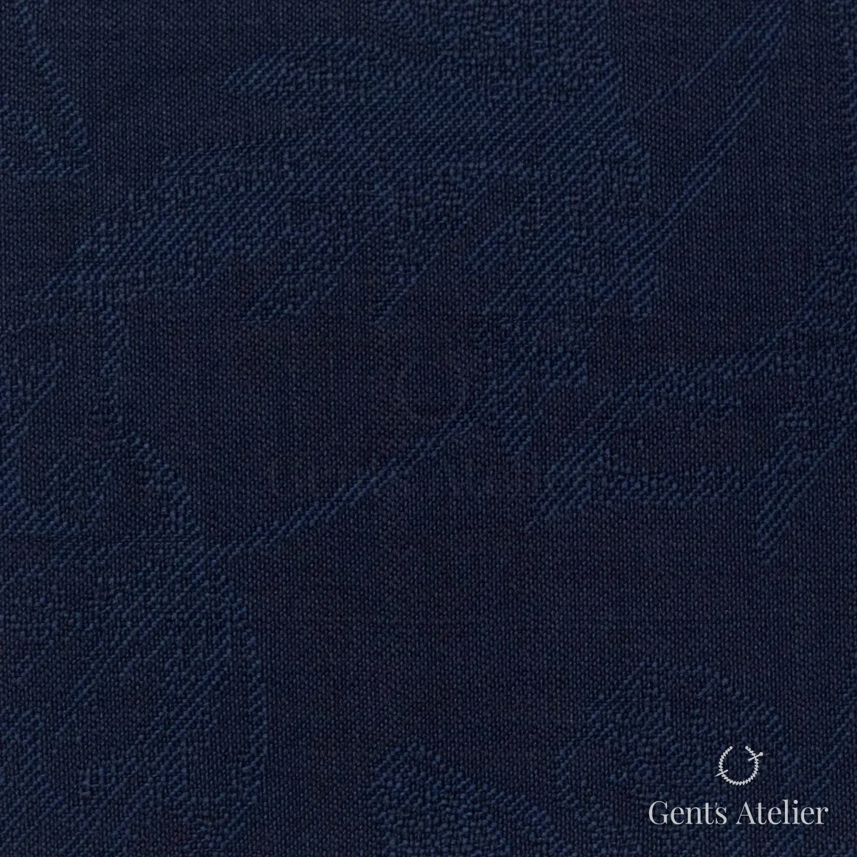 Костюмная ткань Marzoni 609 - 382 / 1200 — Синий, однотонная, 100% шерсть
