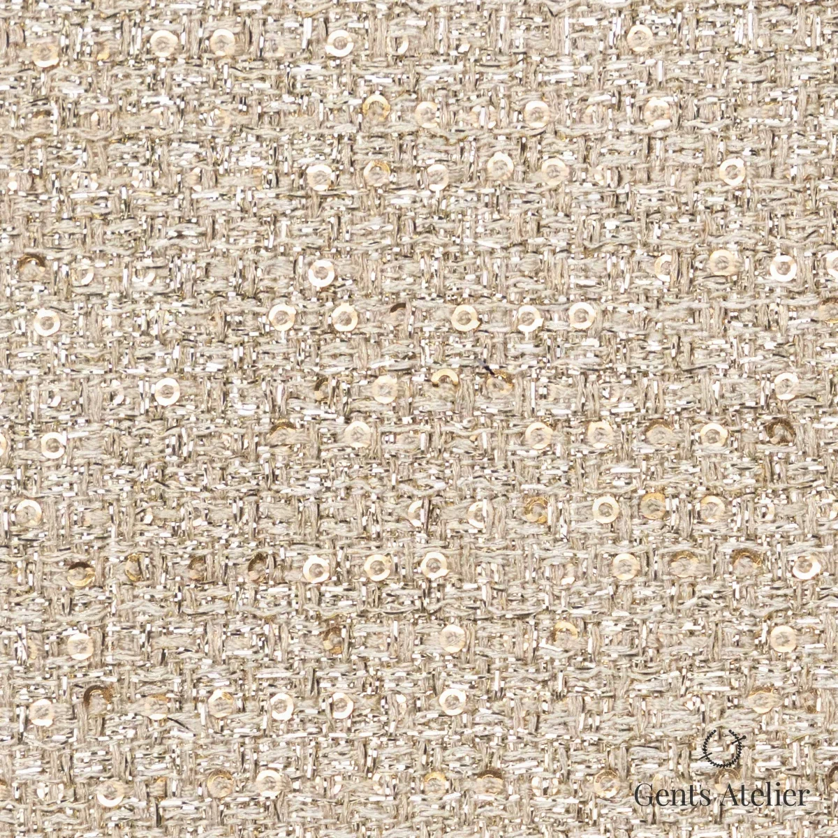 Костюмная ткань Marzoni 612 - 041 / 1500 — Золотой, меланж, 55% Viscose / 23% Polyamide / 22% Polyester