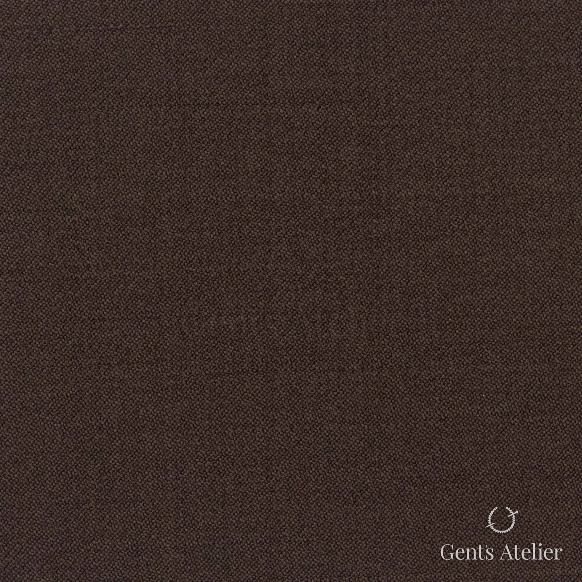 Костюмная ткань Marzoni 620 - 780 / 900 — Коричневый, однотонная, 100% шерсть
