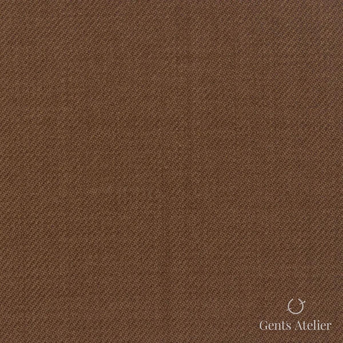 Костюмная ткань Marzoni 628 - 712 / 1200 — Табачный, однотонная, 92% шерсть, 8% Cashmere