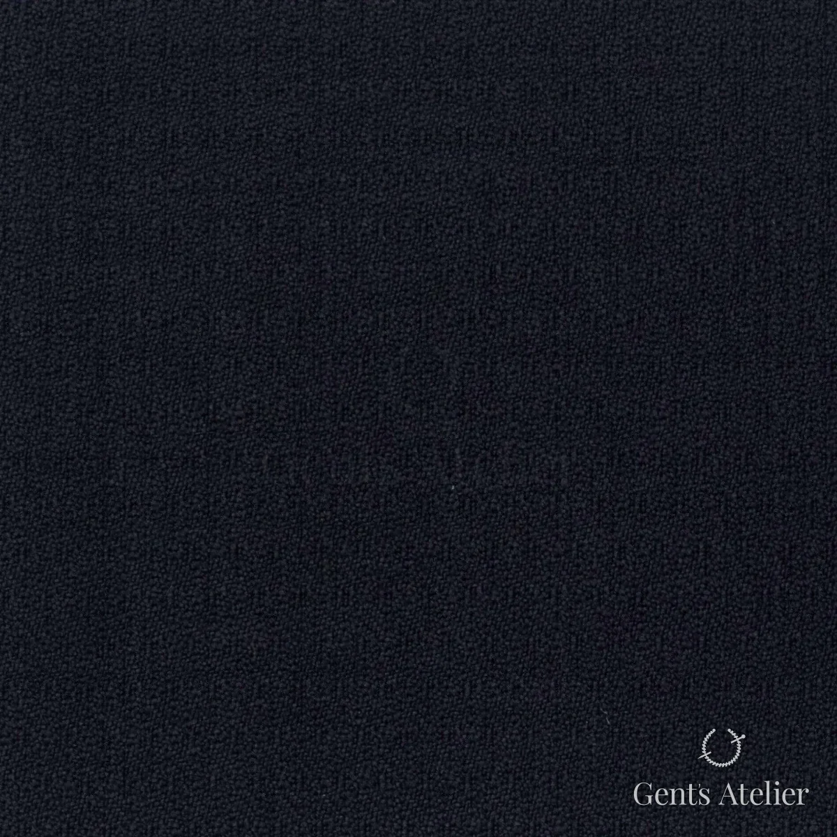 Костюмная ткань Marzoni 651 - 830 / 1200 — Тёмно-синий, однотонная, 100% шерсть