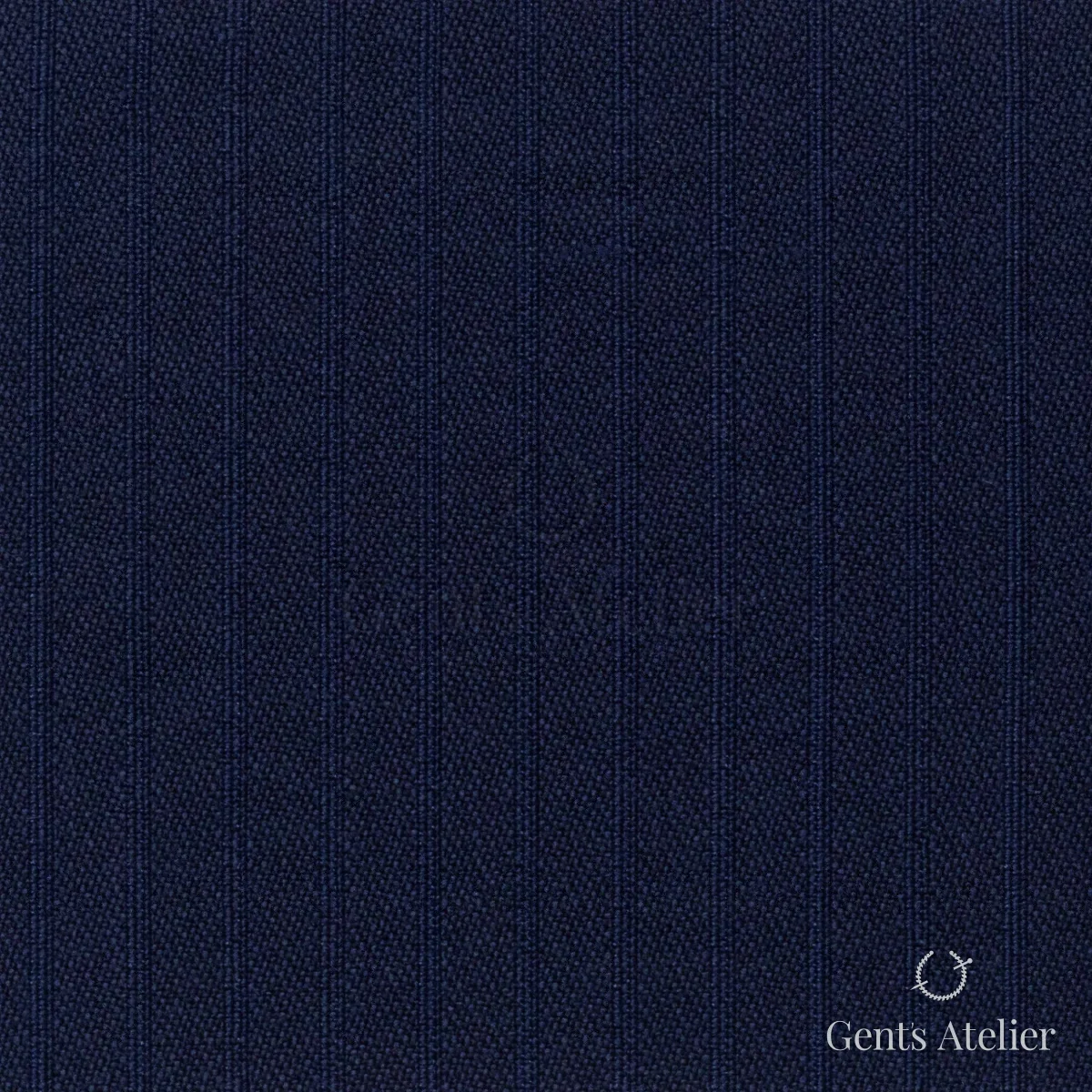 Костюмная ткань Marzoni 651 - 837 / 1200 — Тёмно-синий / Синий, однотонная, 100% шерсть