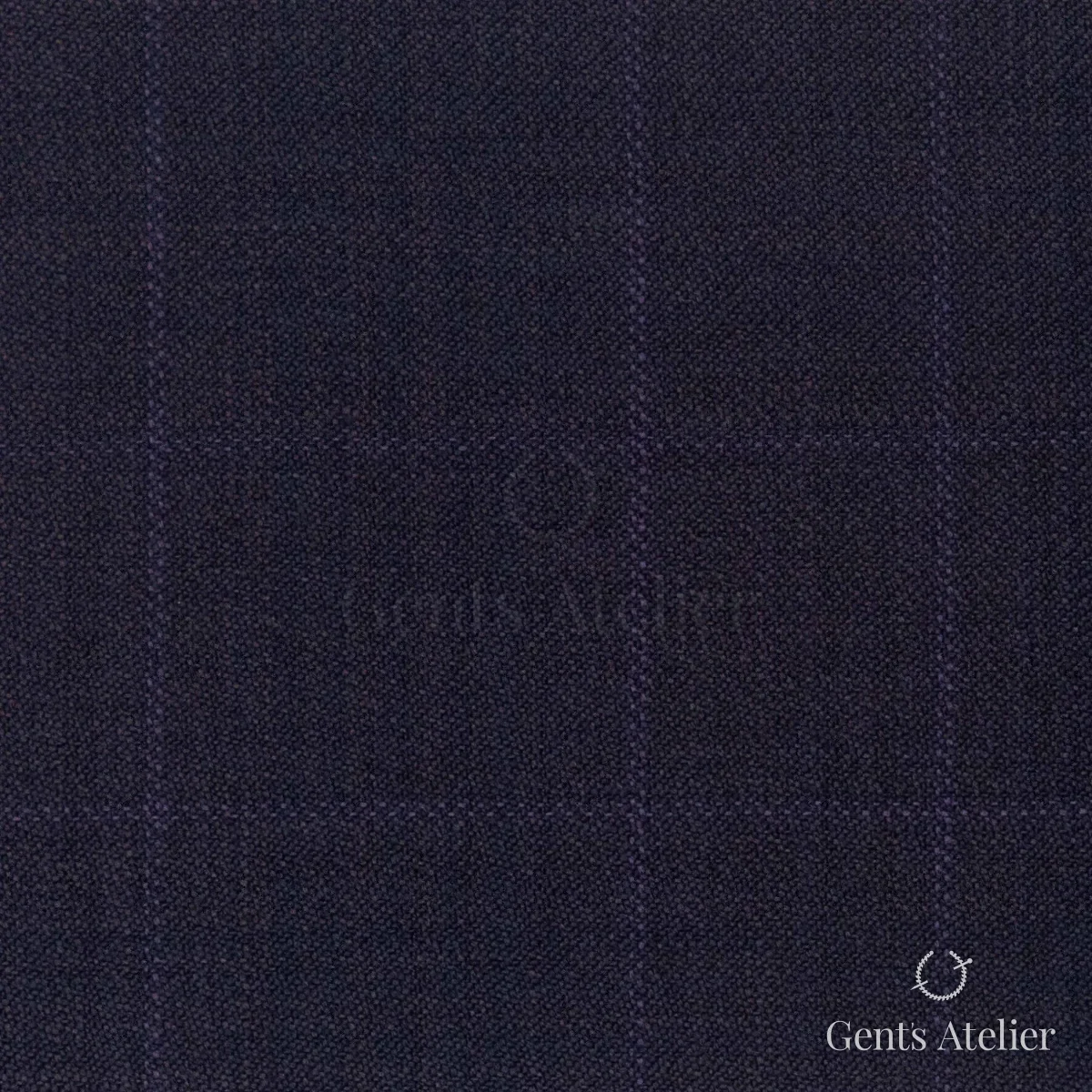 Костюмная ткань Marzoni 600 - 428 / 900 — Тёмно-коричневый / Фиолетовый, виндоупейн, 100% шерсть