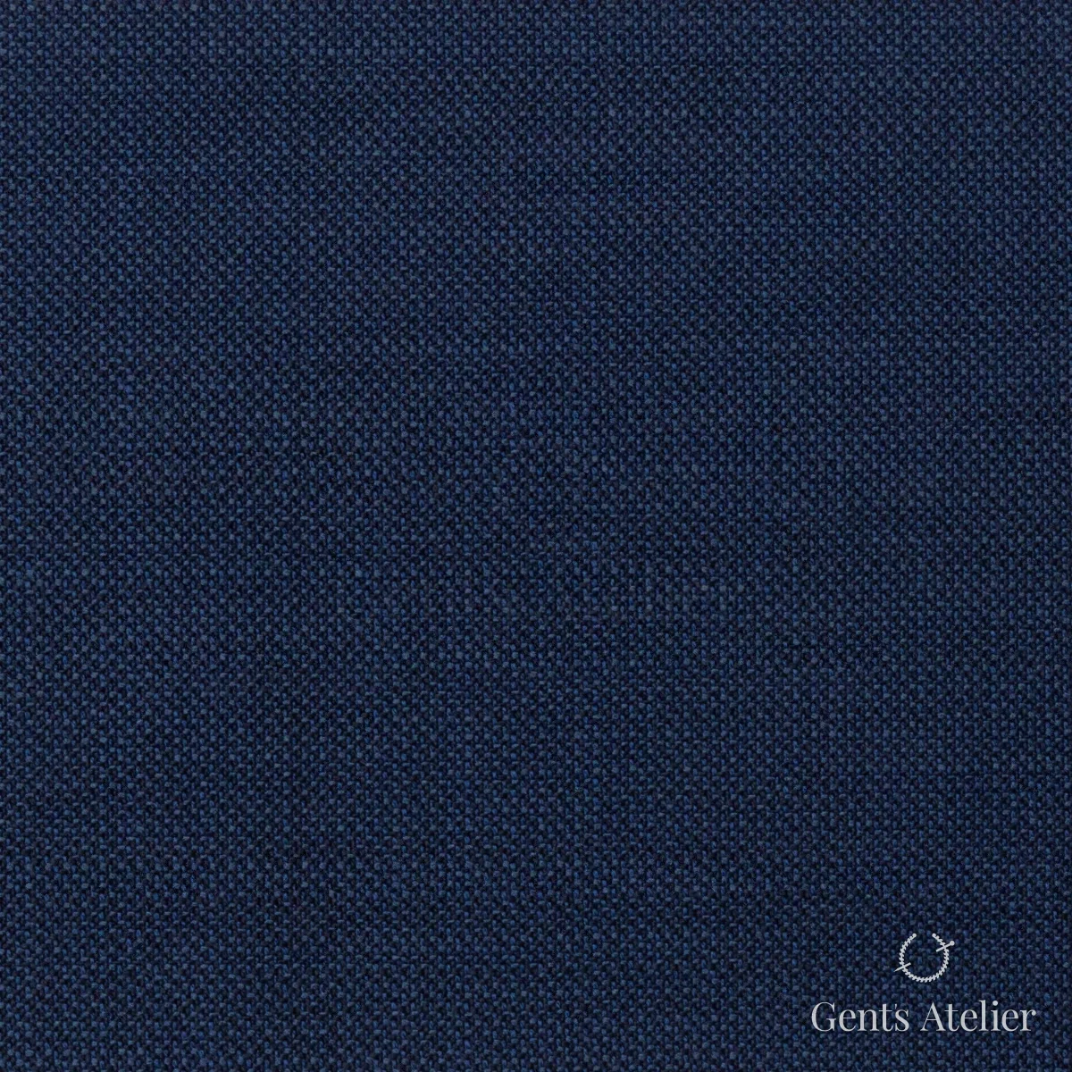 Костюмная ткань Marzoni 609 - 734 / 1000 — Тёмно-синий, однотонная, 100% шерсть