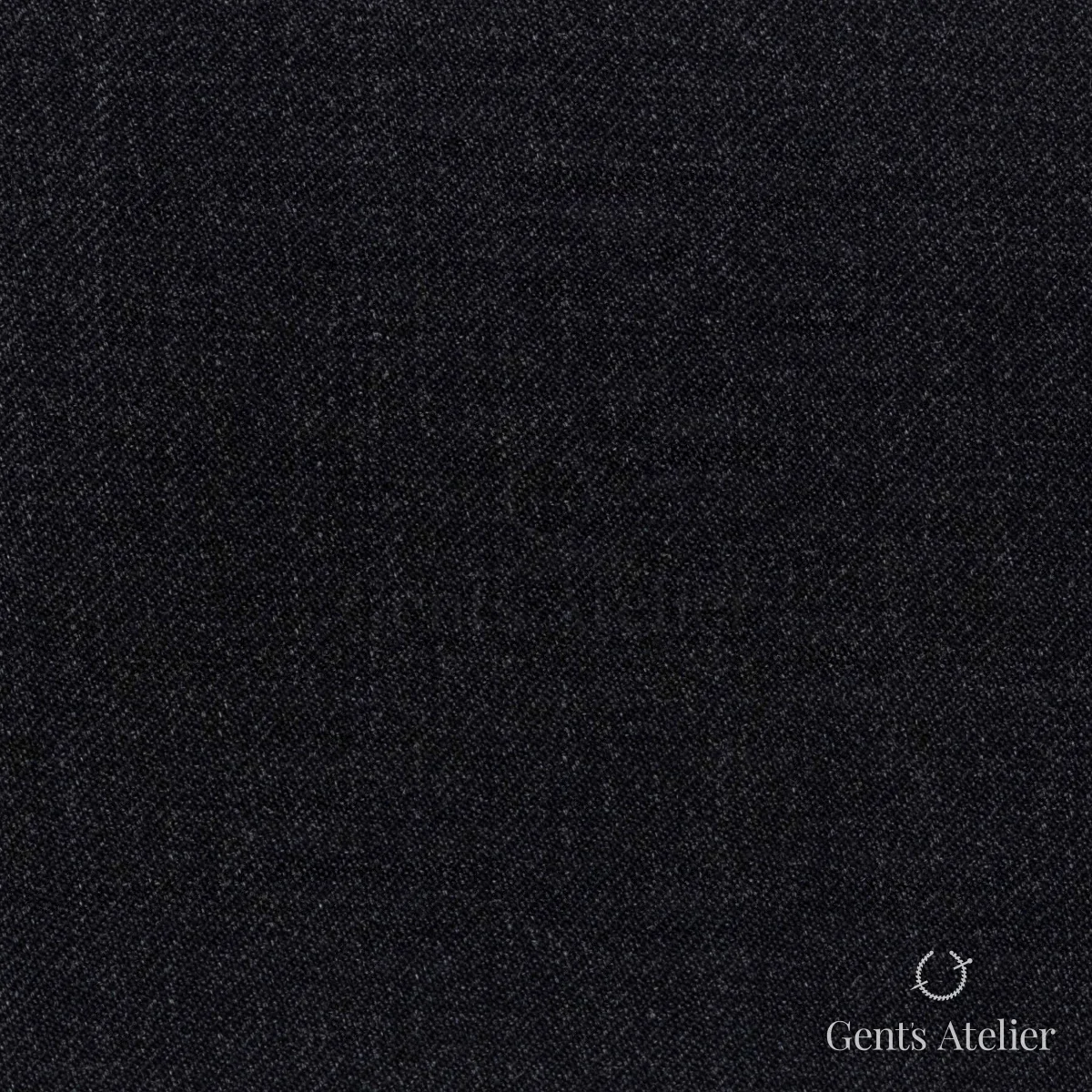 Костюмная ткань Marzoni 609 - 983 / 900 — Угольно-серый, однотонная, 100% шерсть