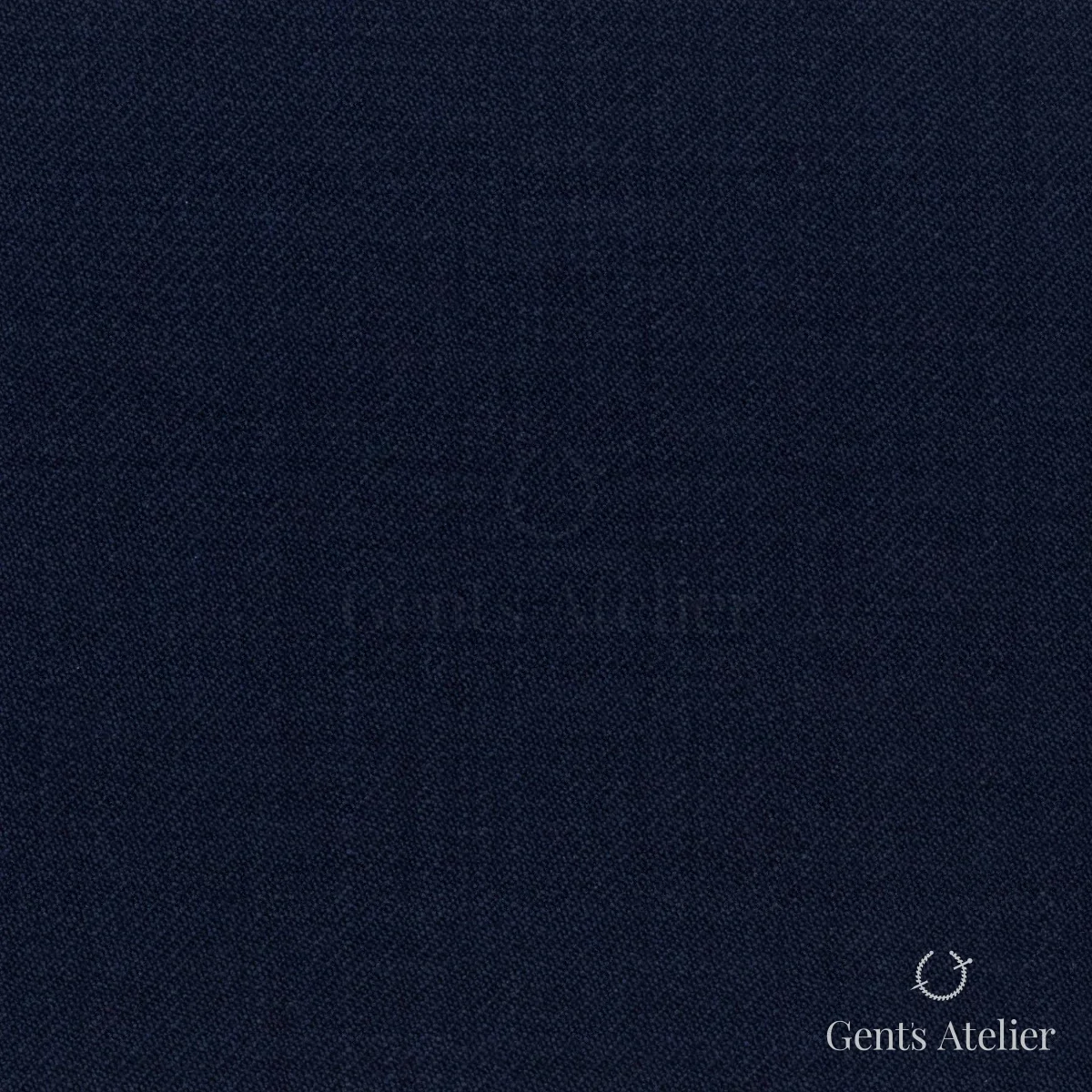 Костюмная ткань Marzoni 609 - 991 / 900 — Тёмно-синий, однотонная, 100% шерсть