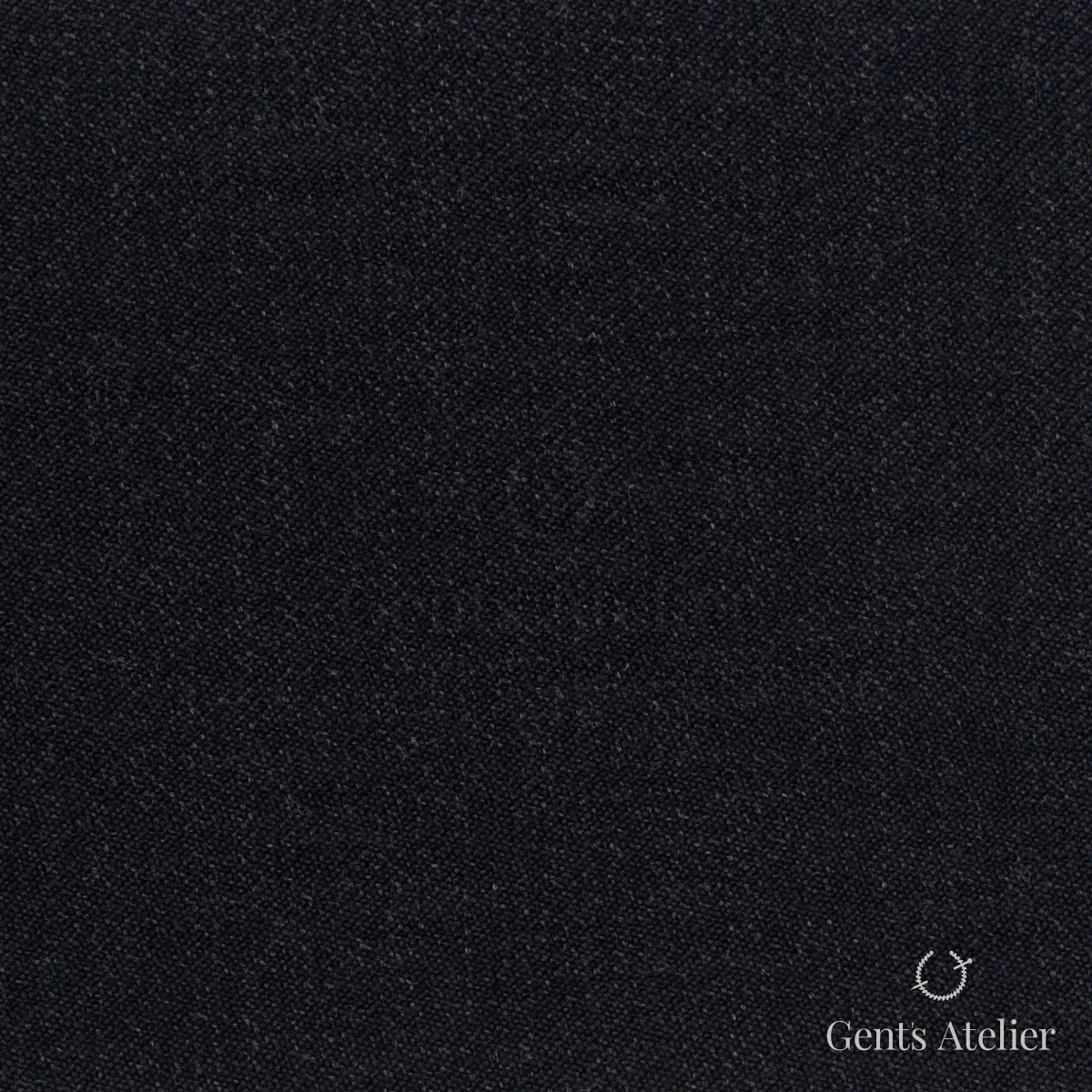 Костюмная ткань Marzoni 620 - 725 / 700 — Тёмно-серый (антрацит), однотонная, 100% шерсть