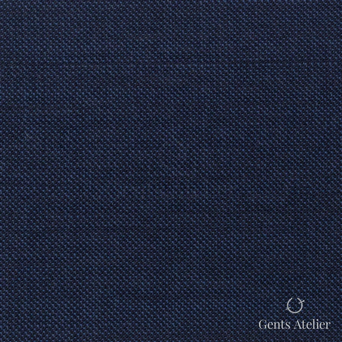 Костюмная ткань Marzoni 620 - 726 / 700 — Тёмно-синий, однотонная, 100% шерсть