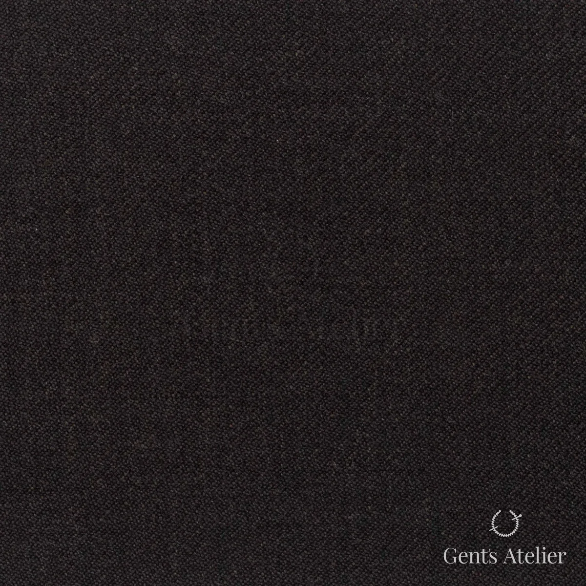 Костюмная ткань Marzoni 620 - 749 / 700 — Тёмно-коричневый, однотонная, 100% шерсть