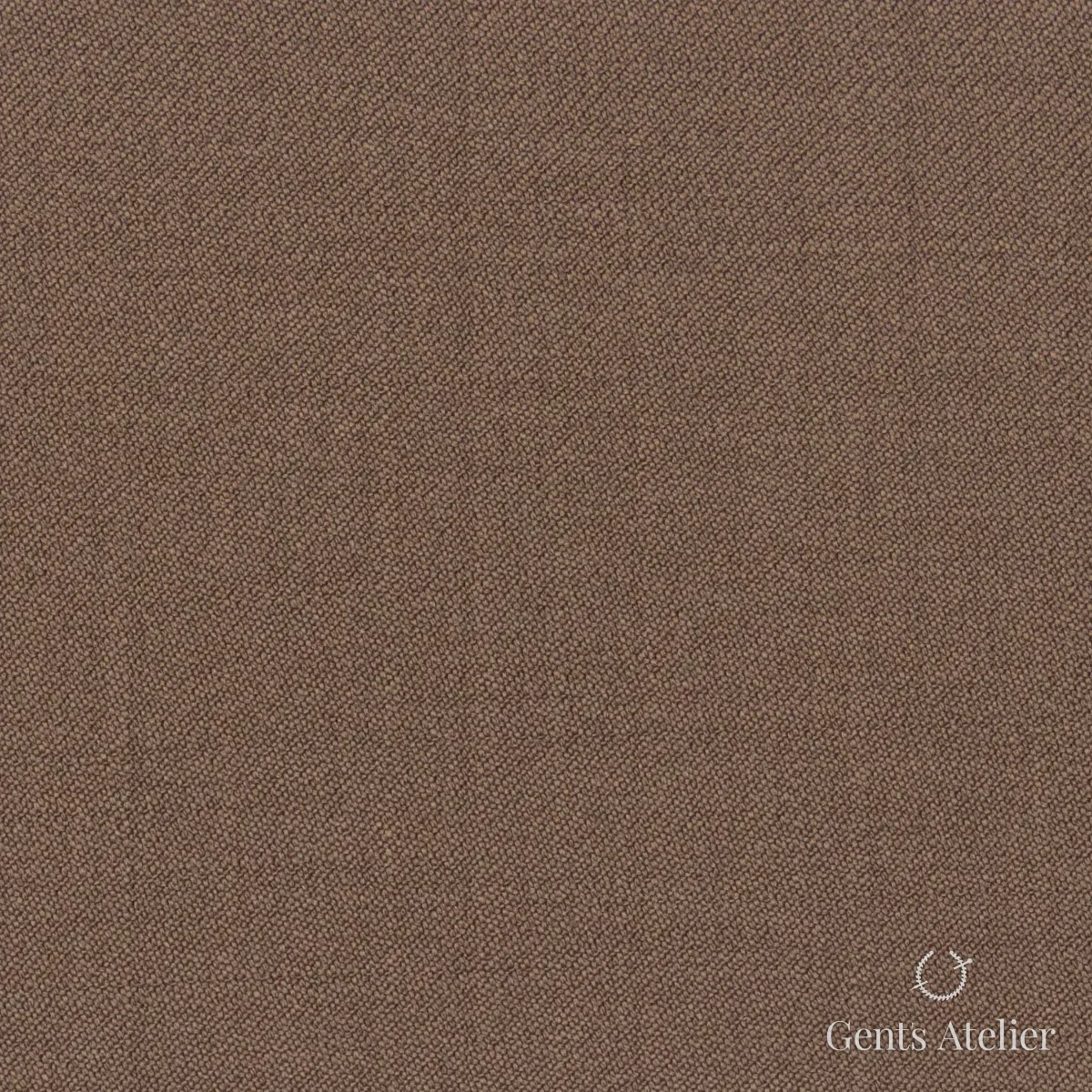 Костюмная ткань Marzoni 620 - 778 / 700 — Коричневый, однотонная, 100% шерсть