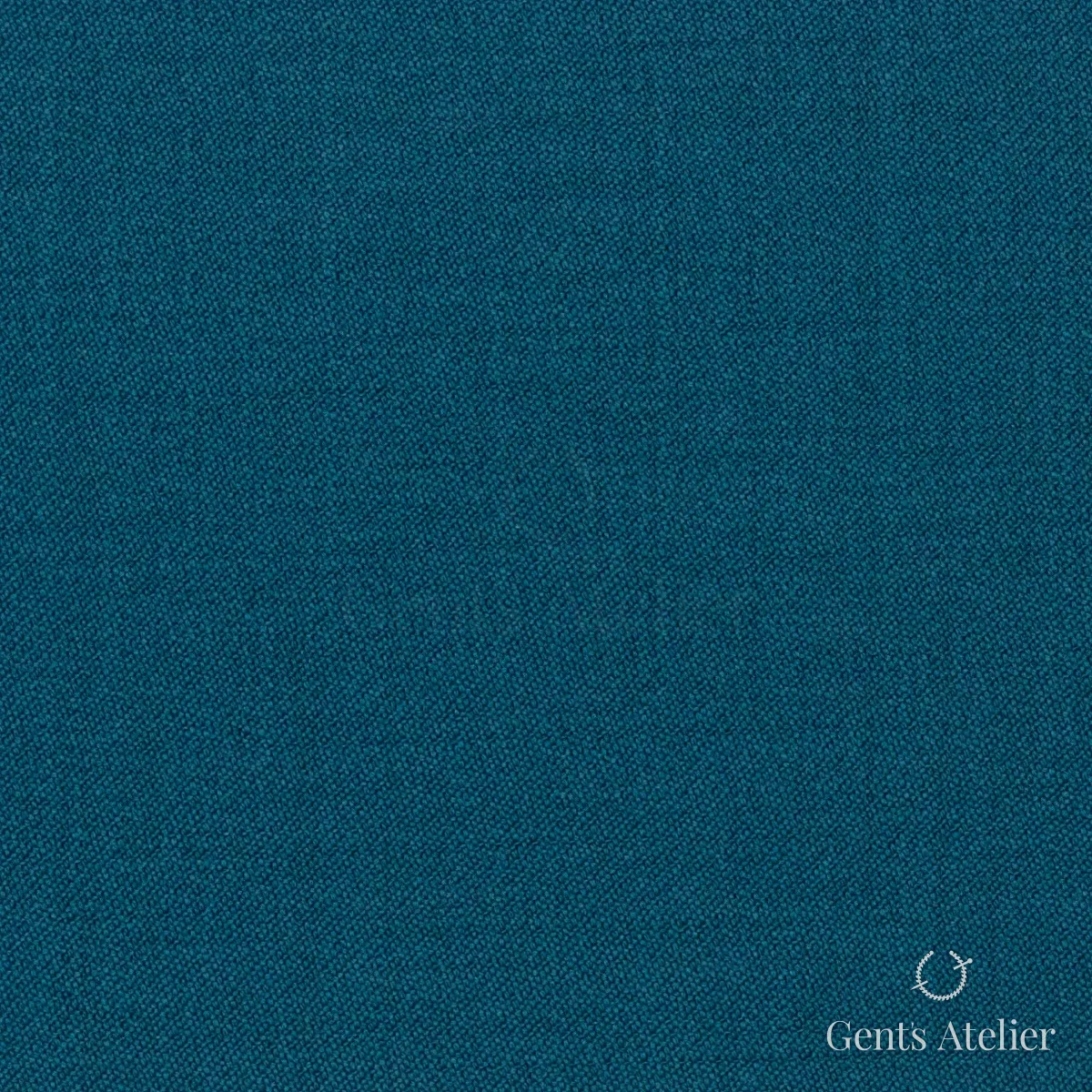 Костюмная ткань Marzoni 620 - 788 / 700 — Бирюзово-зелёный, однотонная, 100% шерсть