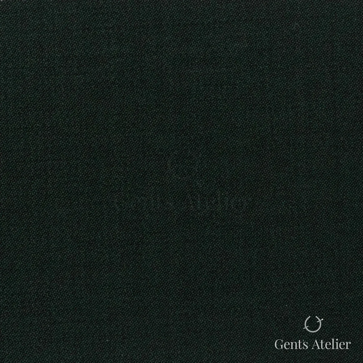 Костюмная ткань Marzoni 620 - 789 / 700 — Тёмно-зелёный, однотонная, 100% шерсть