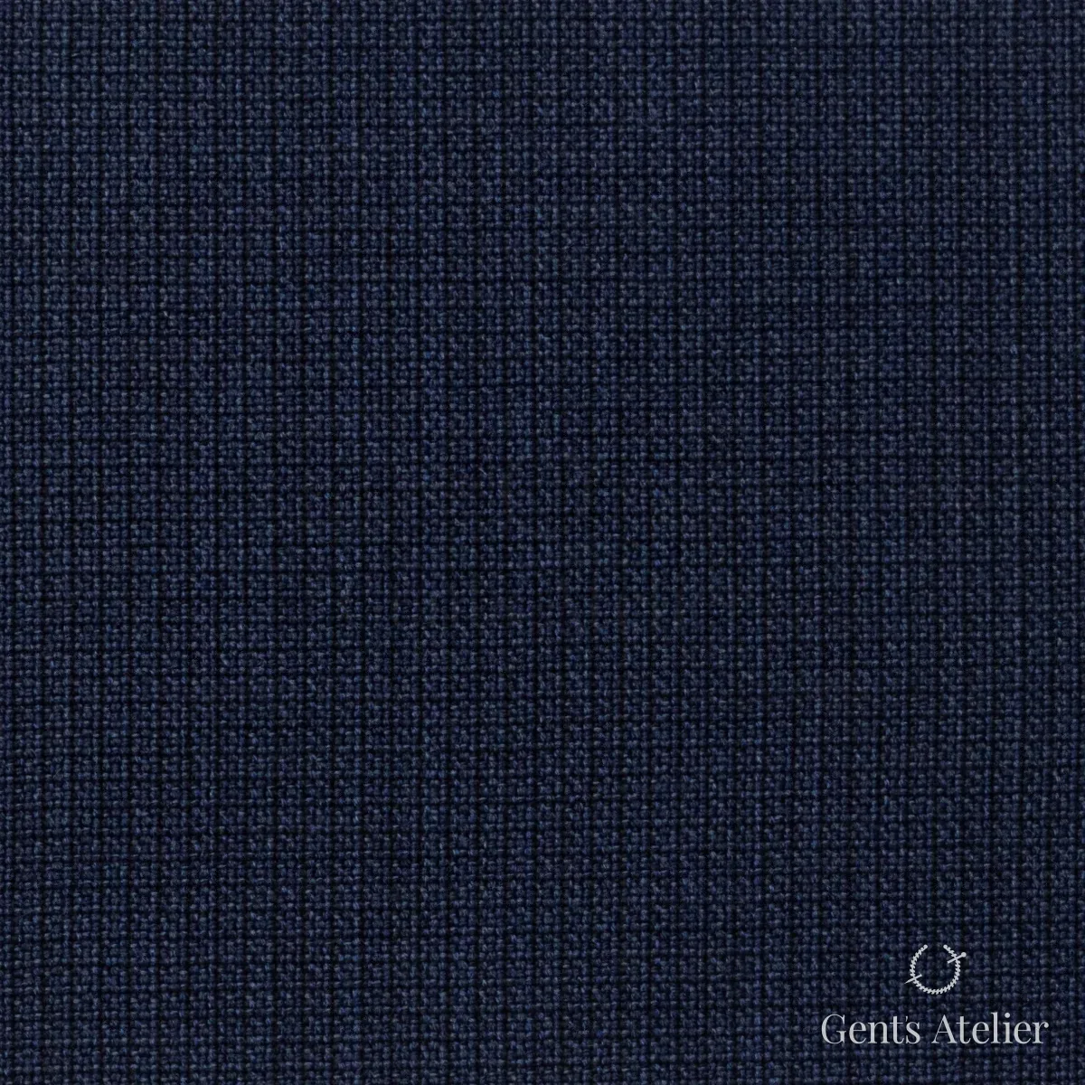 Костюмная ткань Marzoni 621 - 124 / 900 — Синий, однотонная, 100% шерсть
