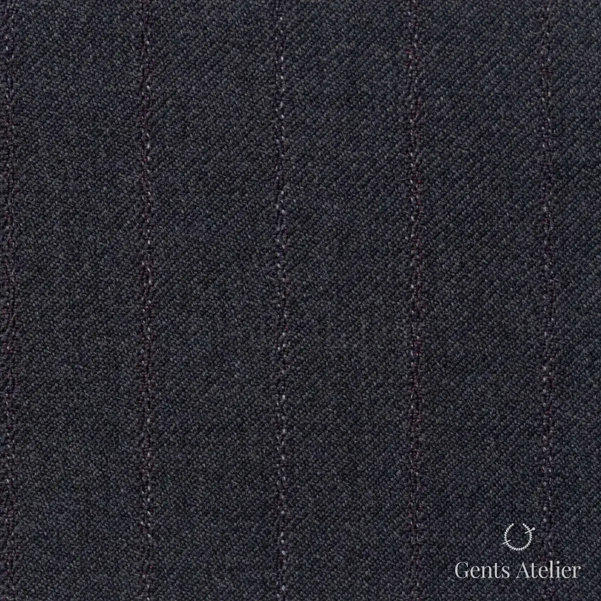 Костюмная ткань Marzoni 622 - 037 / 800 — Серый / Розовый, в полоску, 100% шерсть