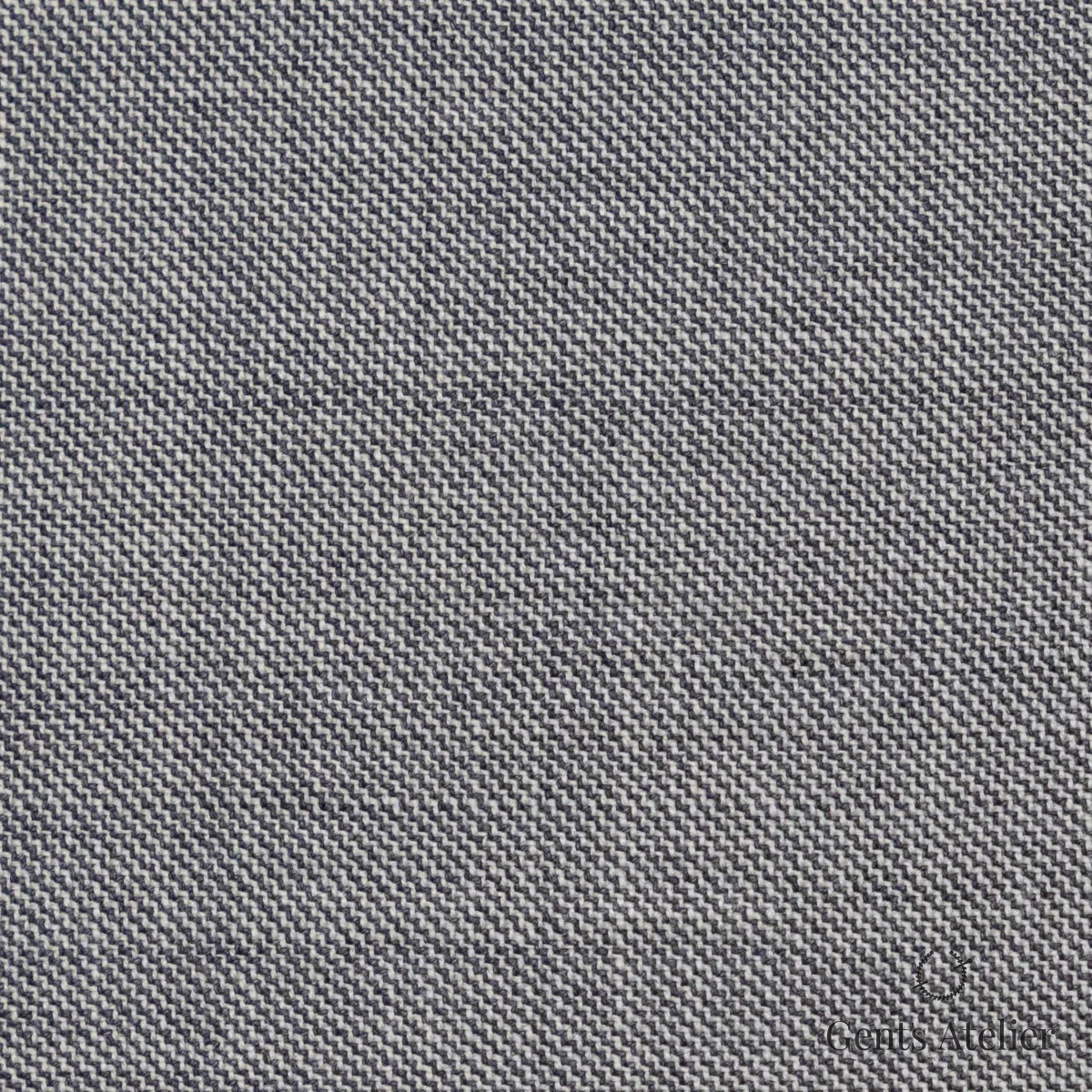 Костюмная ткань Marzoni 624 - 051 / 800 — Светло-серый / Чёрный, меланж, 100% шерсть