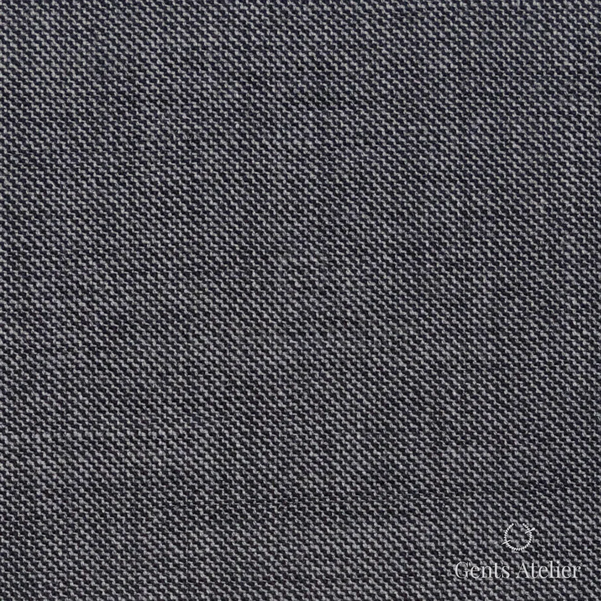Костюмная ткань Marzoni 624 - 052 / 800 — Серый / Чёрный, меланж, 100% шерсть