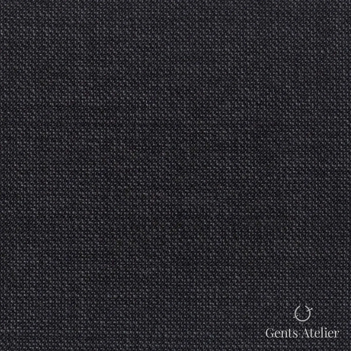 Костюмная ткань Marzoni 721 - 006 / 900 — Угольно-серый, однотонная, 100% шерсть