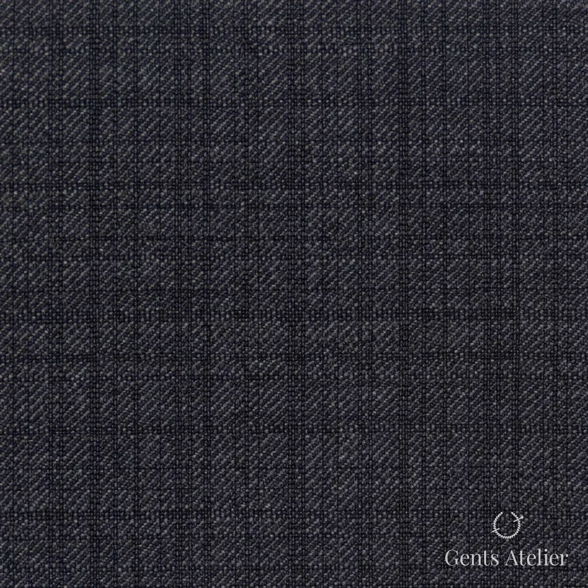 Костюмная ткань Marzoni 723 - 036 / 1200 — Серый, виндоупейн, 100% шерсть