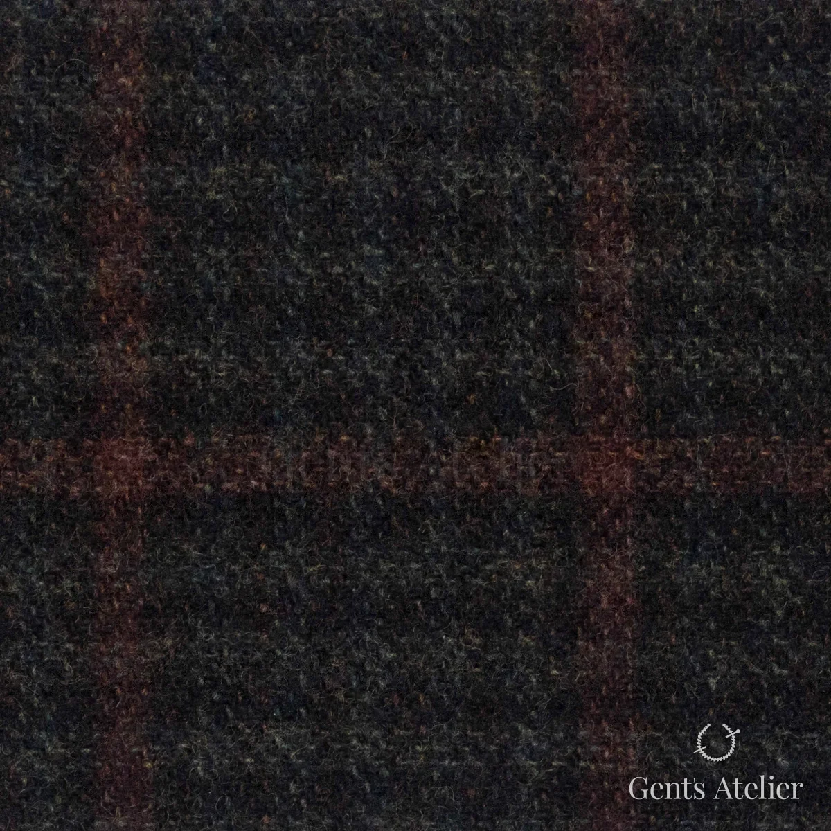 Костюмная ткань Marzoni 601 - 988 / 1200 — Оливковый / Бежевый, виндоупейн, 90% шерсть, 10% Cashmere