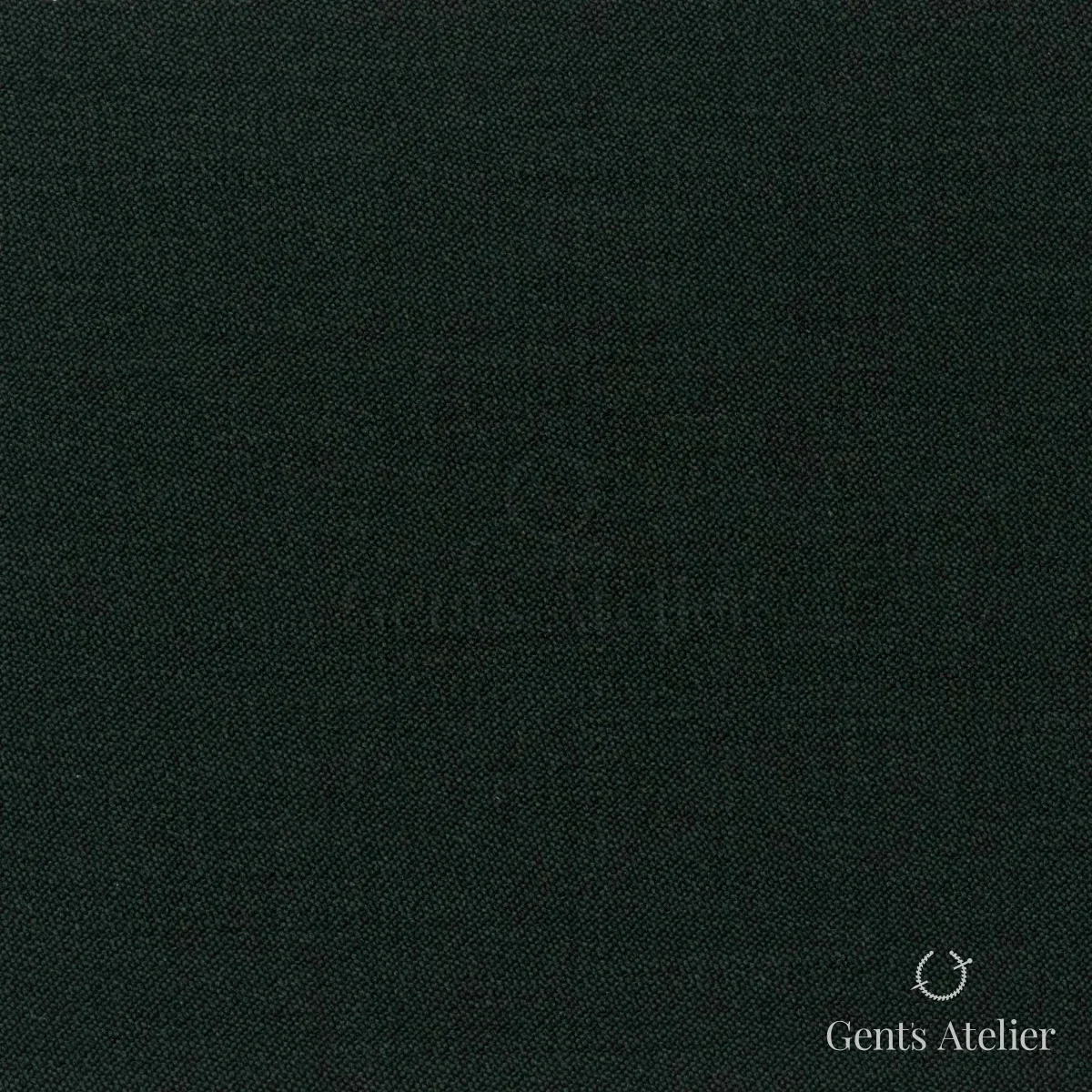 Костюмная ткань Marzoni 602 - 263 / 800 — Тёмно-зелёный, однотонная, 100% шерсть