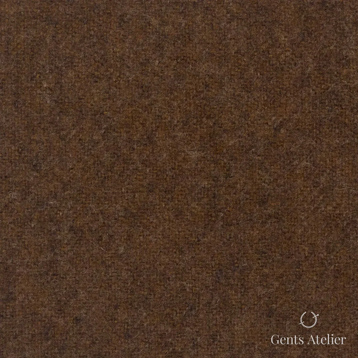 Костюмная ткань Marzoni 620 - 831 / 900 — Коричневый, однотонная, 100% шерсть