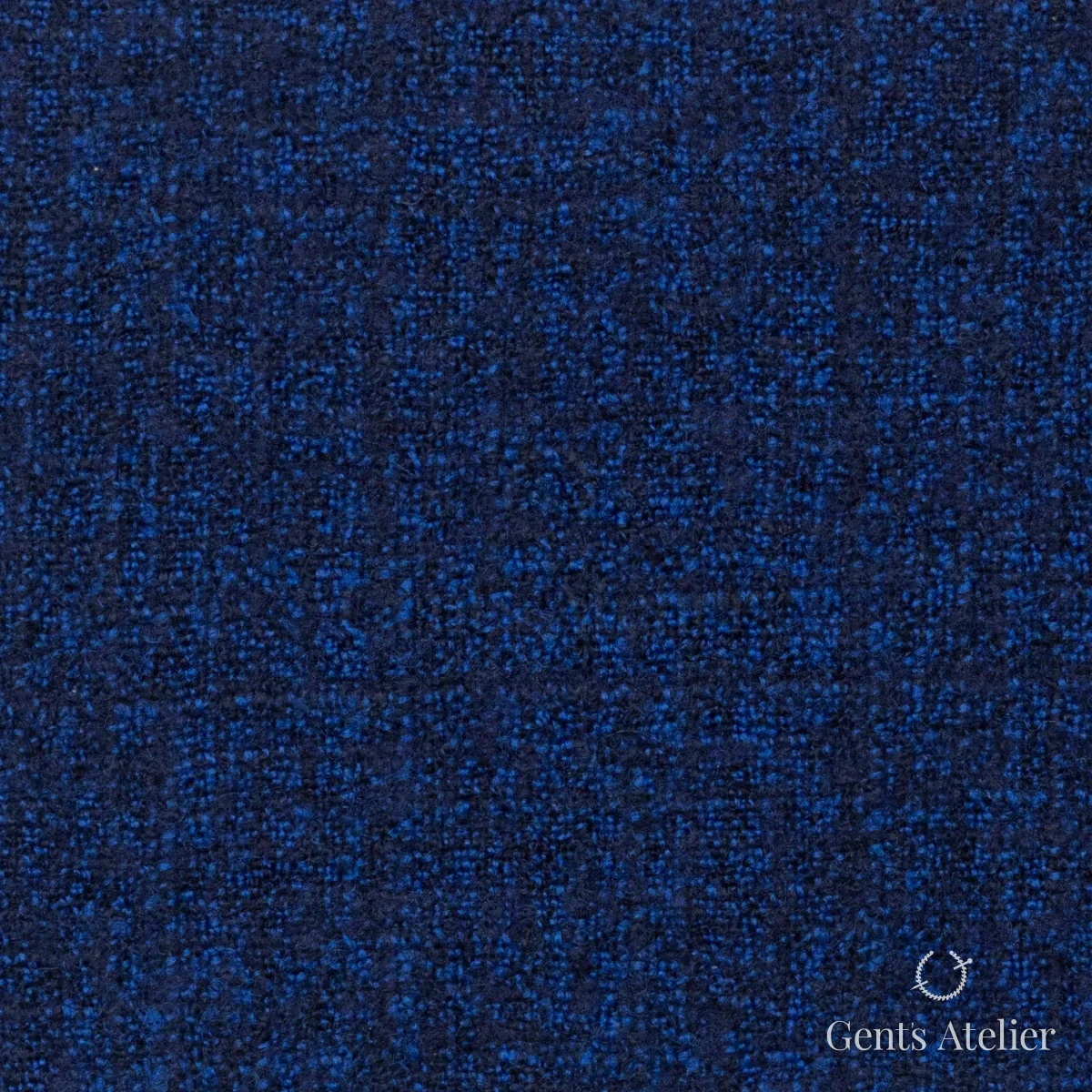 Костюмная ткань Marzoni 641 - 158 / 1000 — Синий, меланж, 92% шерсть, 8% Polyamide