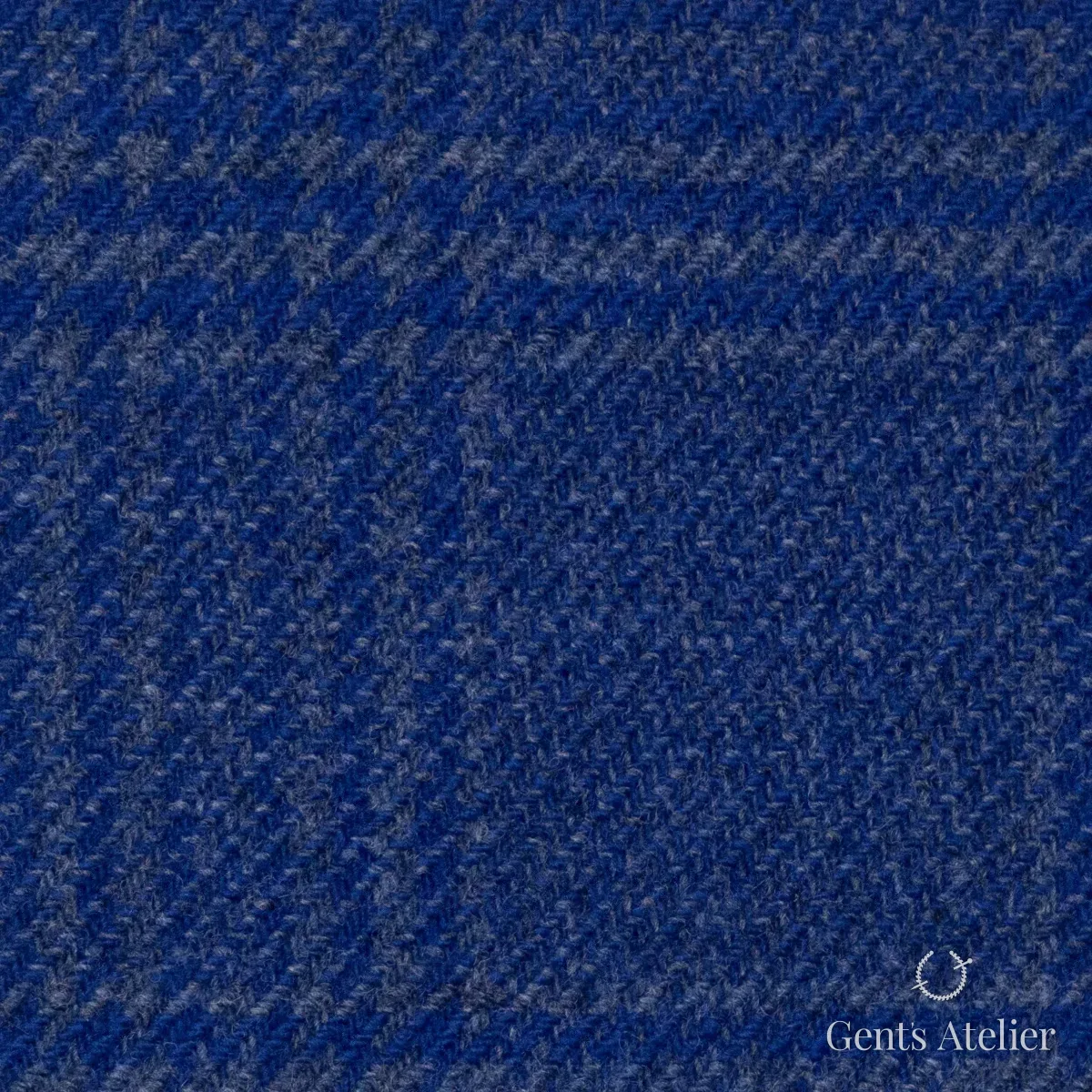 Костюмная ткань Marzoni 651 - 685 / 1500 — Синий / Синий, меланж, 90% шерсть / 10% Cashmere