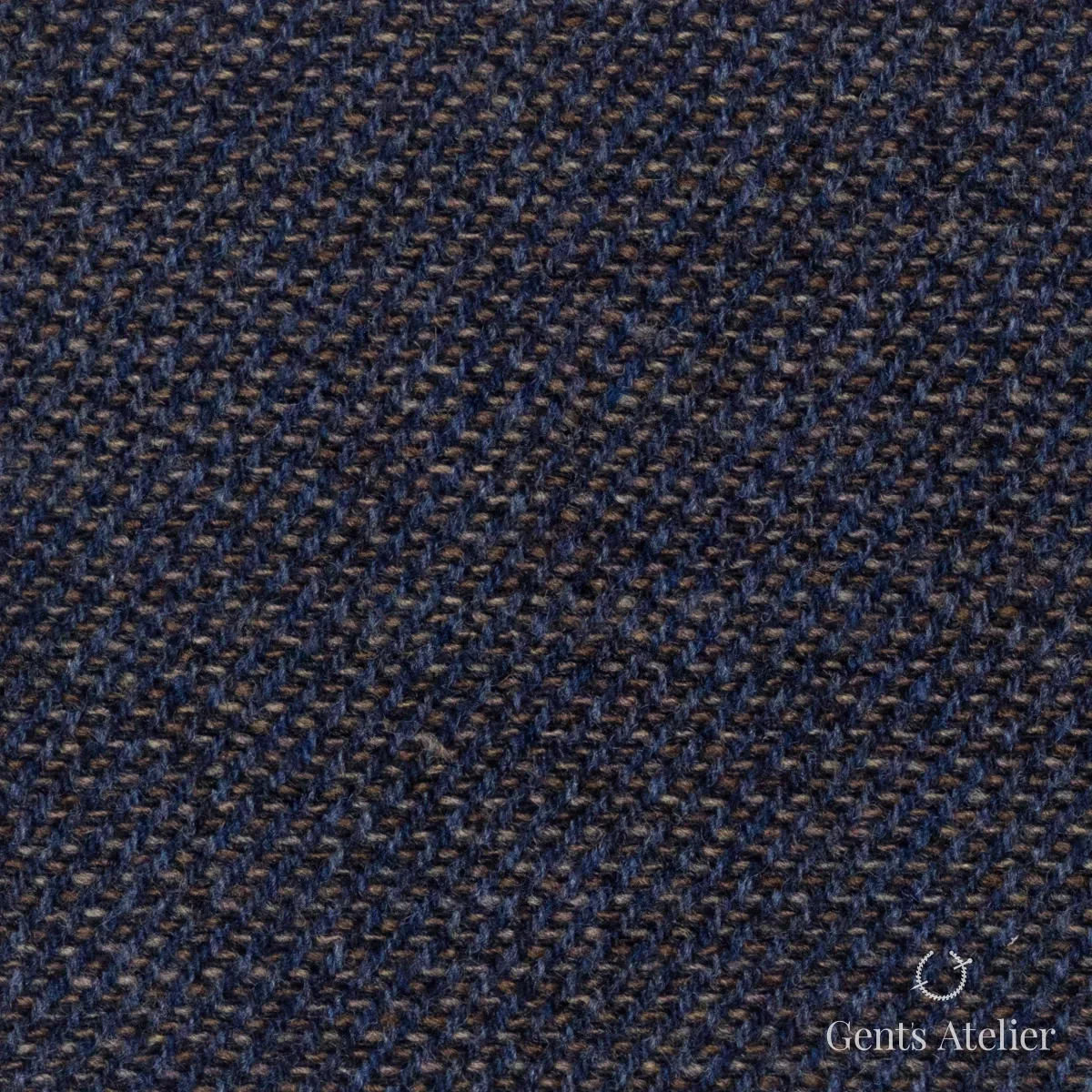 Костюмная ткань Marzoni 651 - 692 / 1500 — Синевато-серый, меланж, 90% шерсть, 10% Cashmere