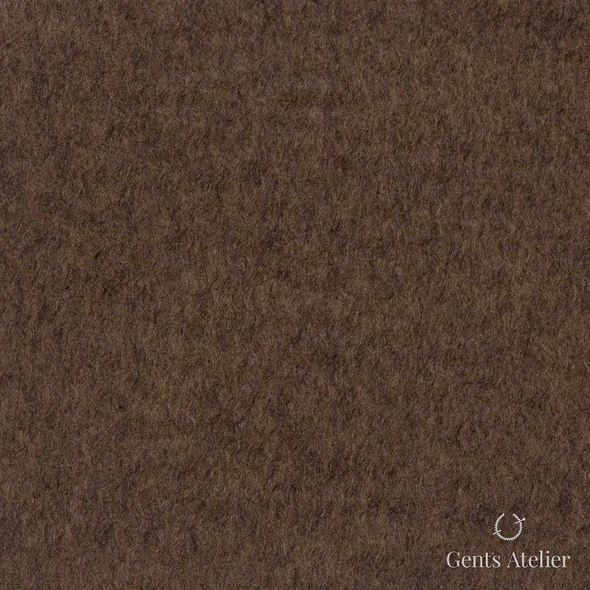 Костюмная ткань Marzoni 665 - 125 / 1600 — Коричневый, однотонная, 90% шерсть / 10% Cashmere