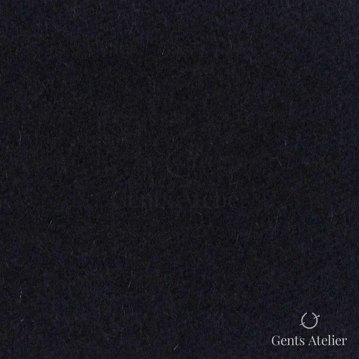 Костюмная ткань Marzoni 665 - 148 / 1600 — Глубокий тёмно-синий, однотонная, 90% шерсть, 10% Cashmere