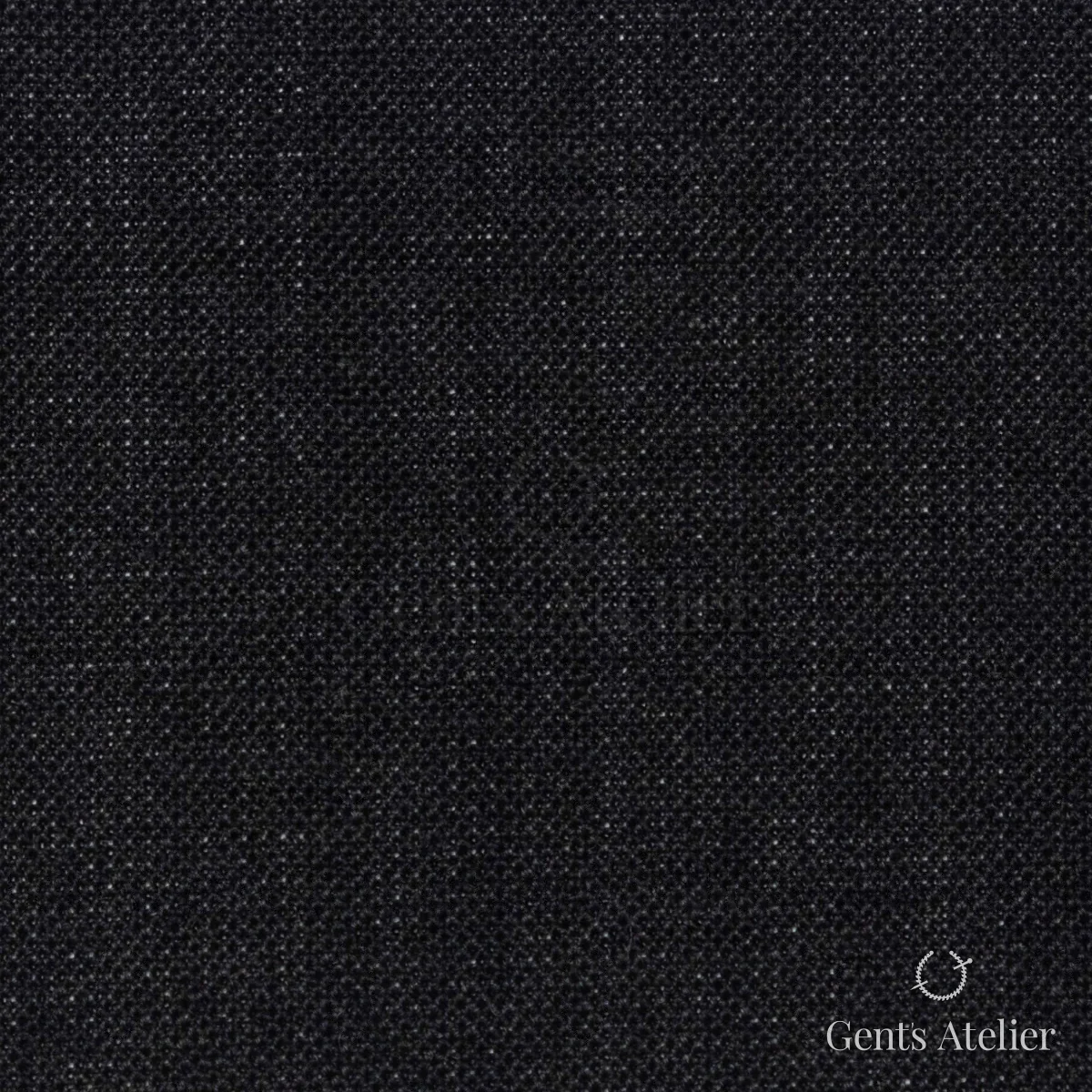 Костюмная ткань Marzoni 619 - 164 / 1000 — Тёмно-серый / Чёрный, меланж, 100% шерсть