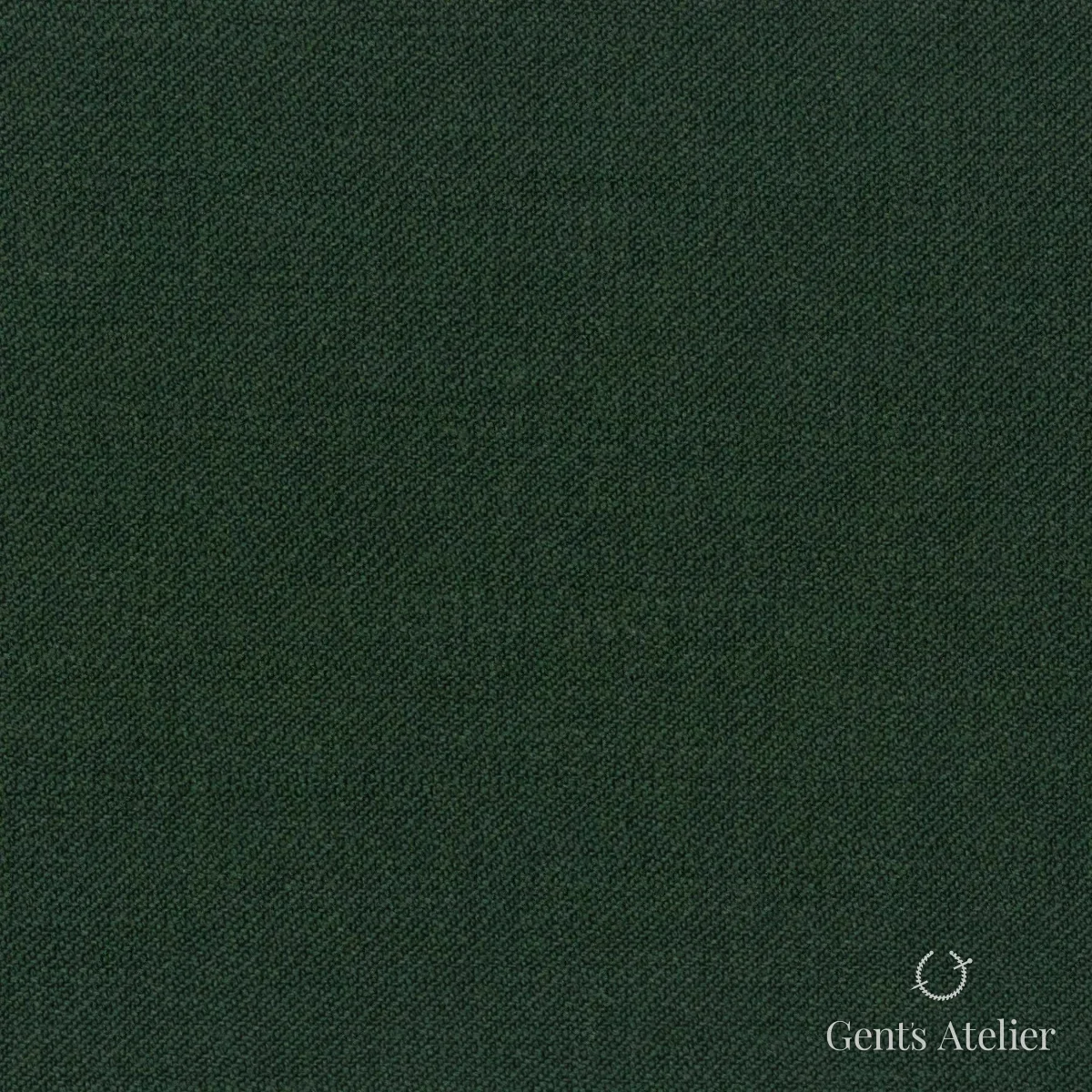 Костюмная ткань Marzoni 723 - 064 / 1200 — Зелёный, однотонная, 100% шерсть