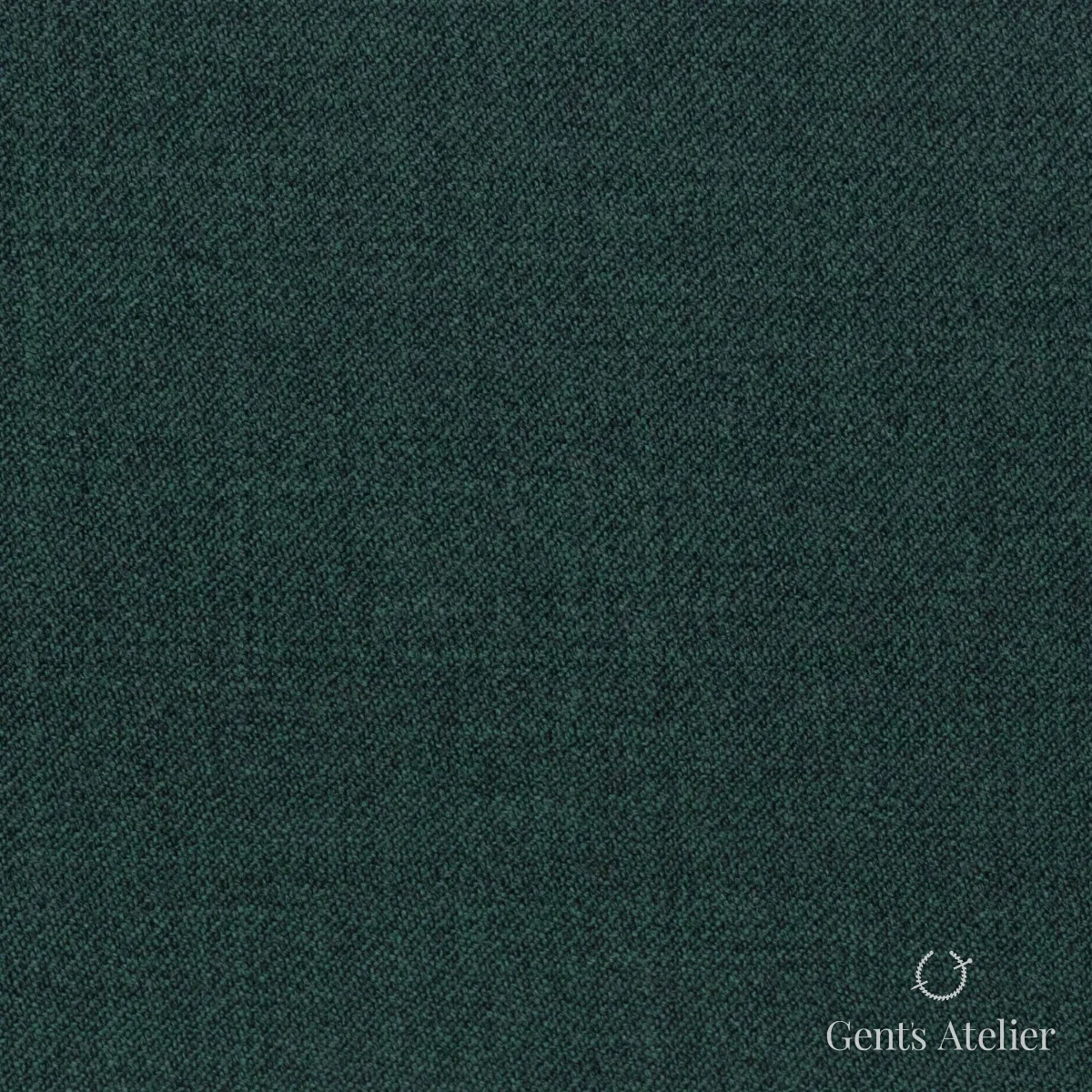 Костюмная ткань Marzoni 723 - 068 / 1200 — Зелёный, однотонная, 100% шерсть