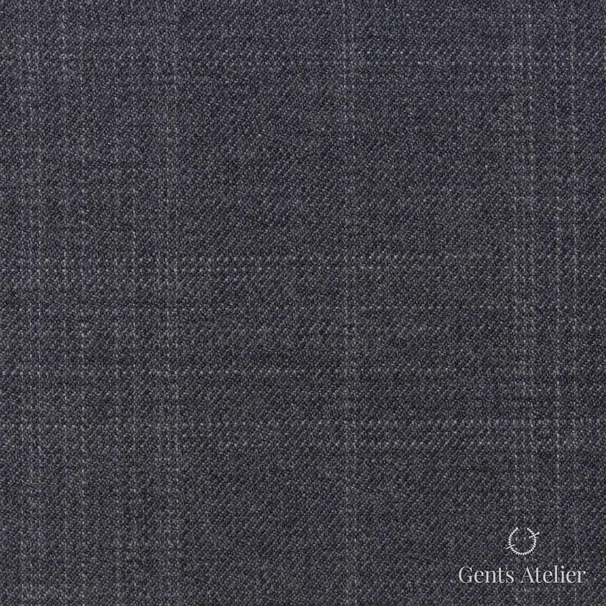 Костюмная ткань Marzoni 725 - 497 / 1500 — Серый / Белый, виндоупейн, 100% шерсть