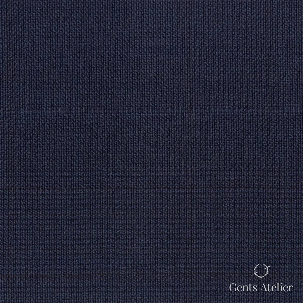 Костюмная ткань Marzoni 725 - 503 / 1500 — Тёмно-синий, однотонная, 100% шерсть