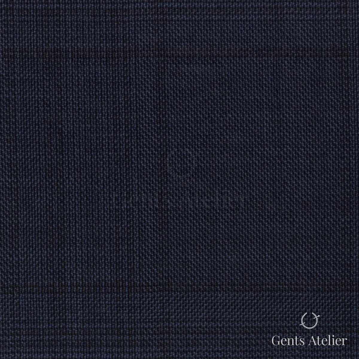 Костюмная ткань Marzoni 725 - 509 / 1500 — Тёмно-синий / Бордовый, меланж, 100% шерсть