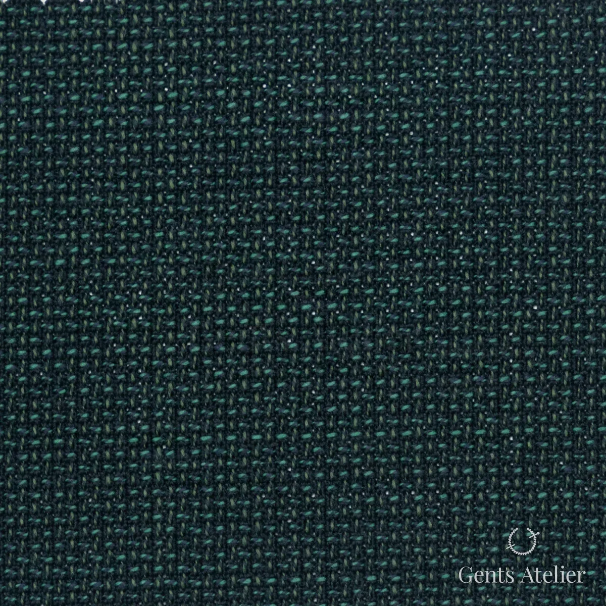 Костюмная ткань Marzoni 602 - 098 / 800 — Оливковый, меланж, 100% шерсть