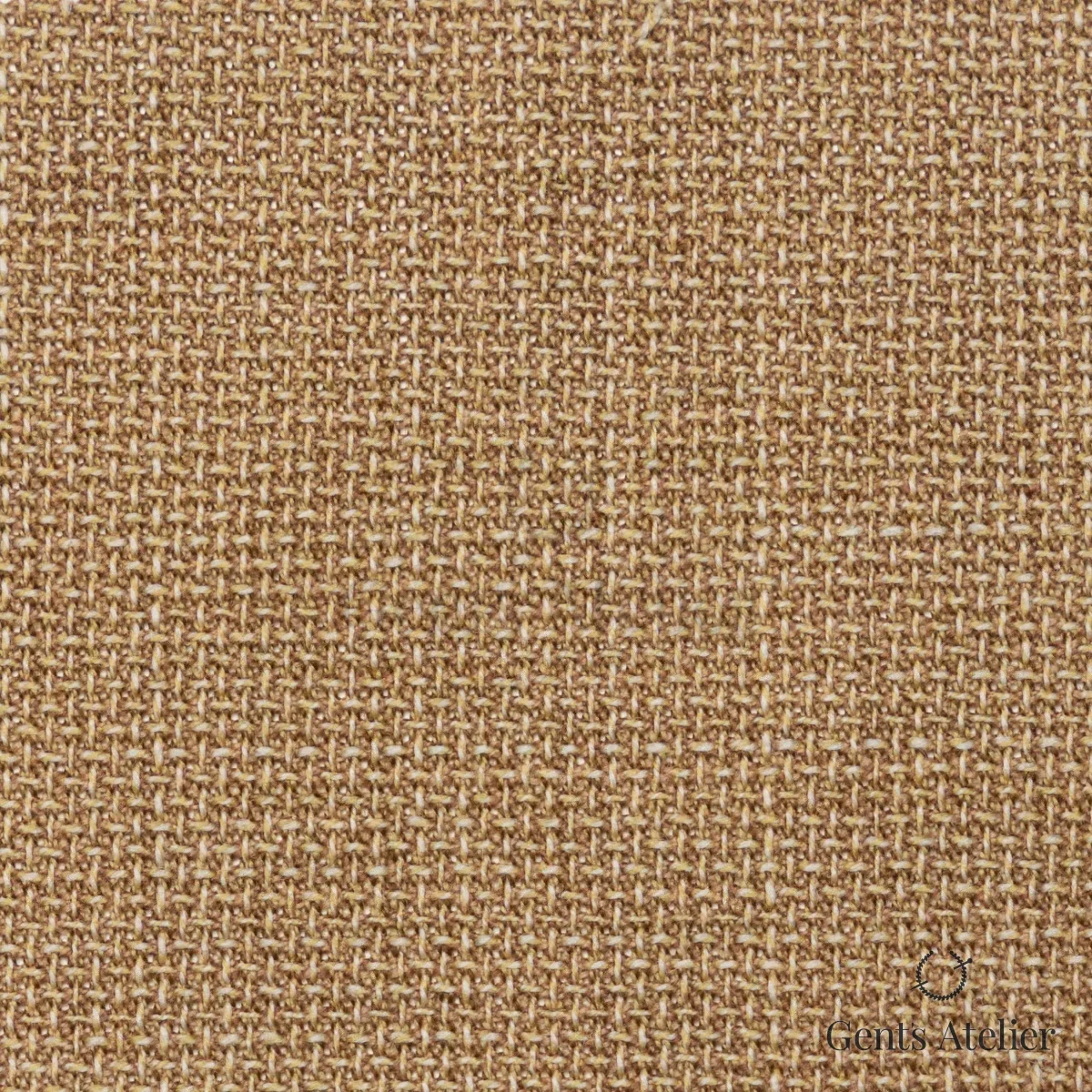Костюмная ткань Marzoni 602 - 099 / 800 — Светло-коричневый, однотонная, 100% шерсть