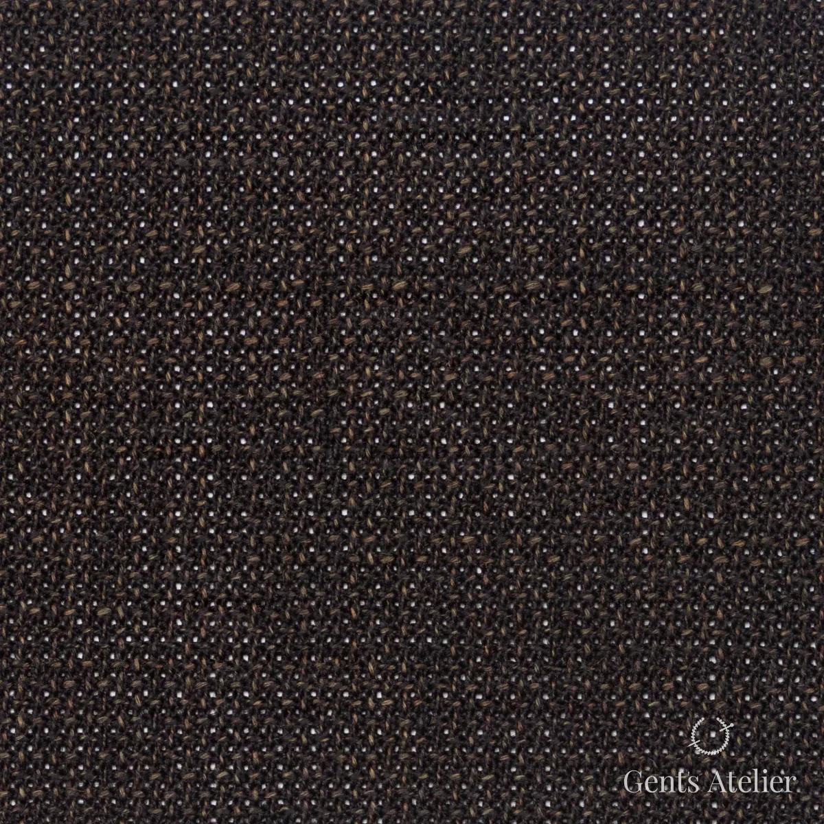Костюмная ткань Marzoni 602 - 100 / 800 — Коричневый, меланж, 100% шерсть