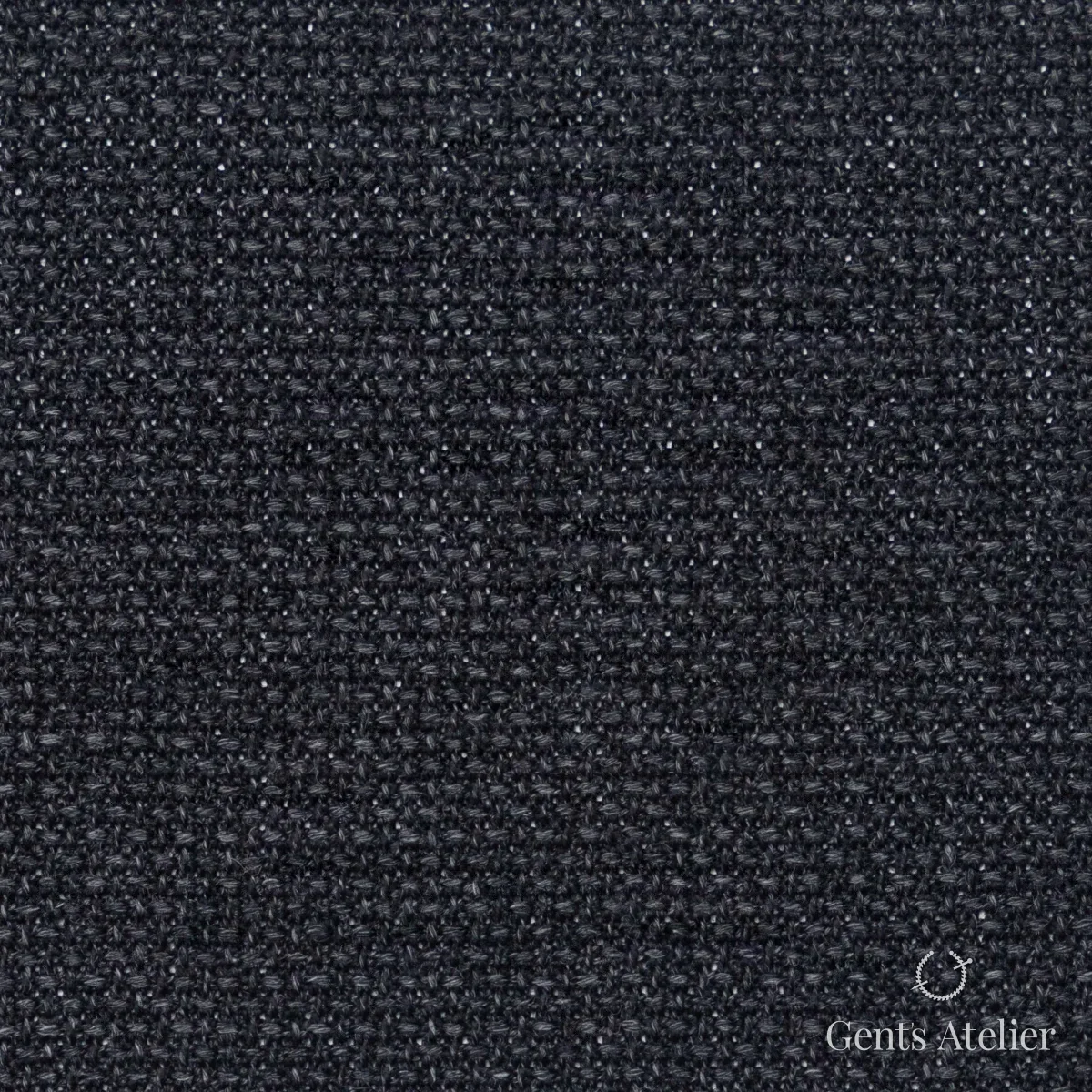 Костюмная ткань Marzoni 602 - 103 / 800 — Угольно-серый, однотонная, 100% шерсть