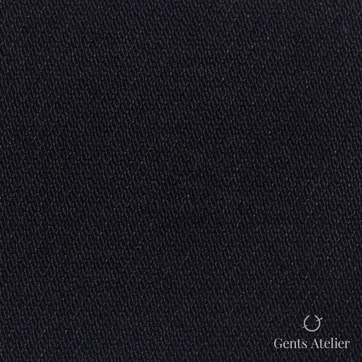 Костюмная ткань Marzoni 611 - 331 / 700 — Тёмно-синий, однотонная, 39% Lyocell / 39% Polyester / 19% Cotton / 3% Elastane