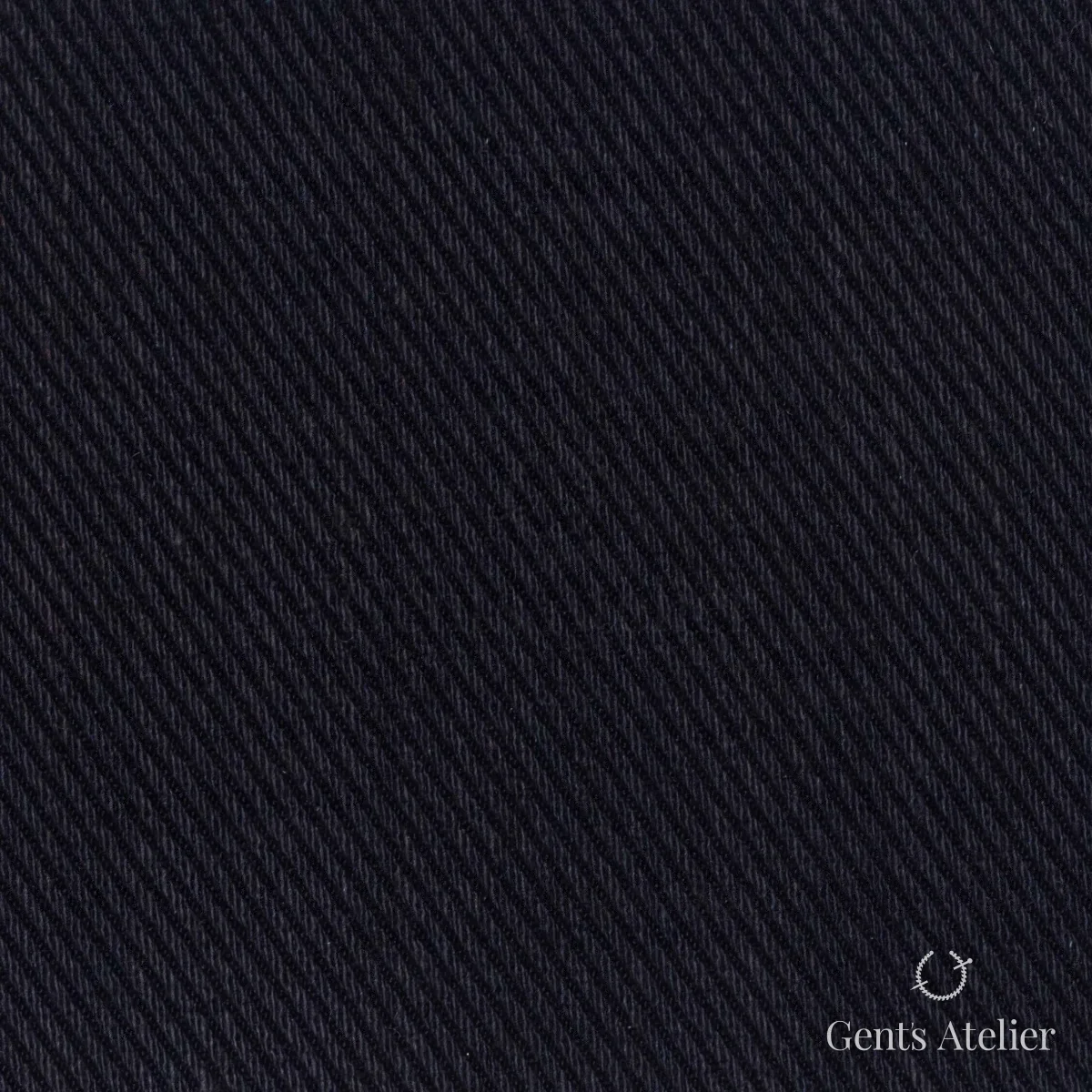 Костюмная ткань Marzoni 611 - 332 / 700 — Тёмно-синий, однотонная, 46% Lyocell / 28% Polyester / 23% Cotton / 3% Elastane