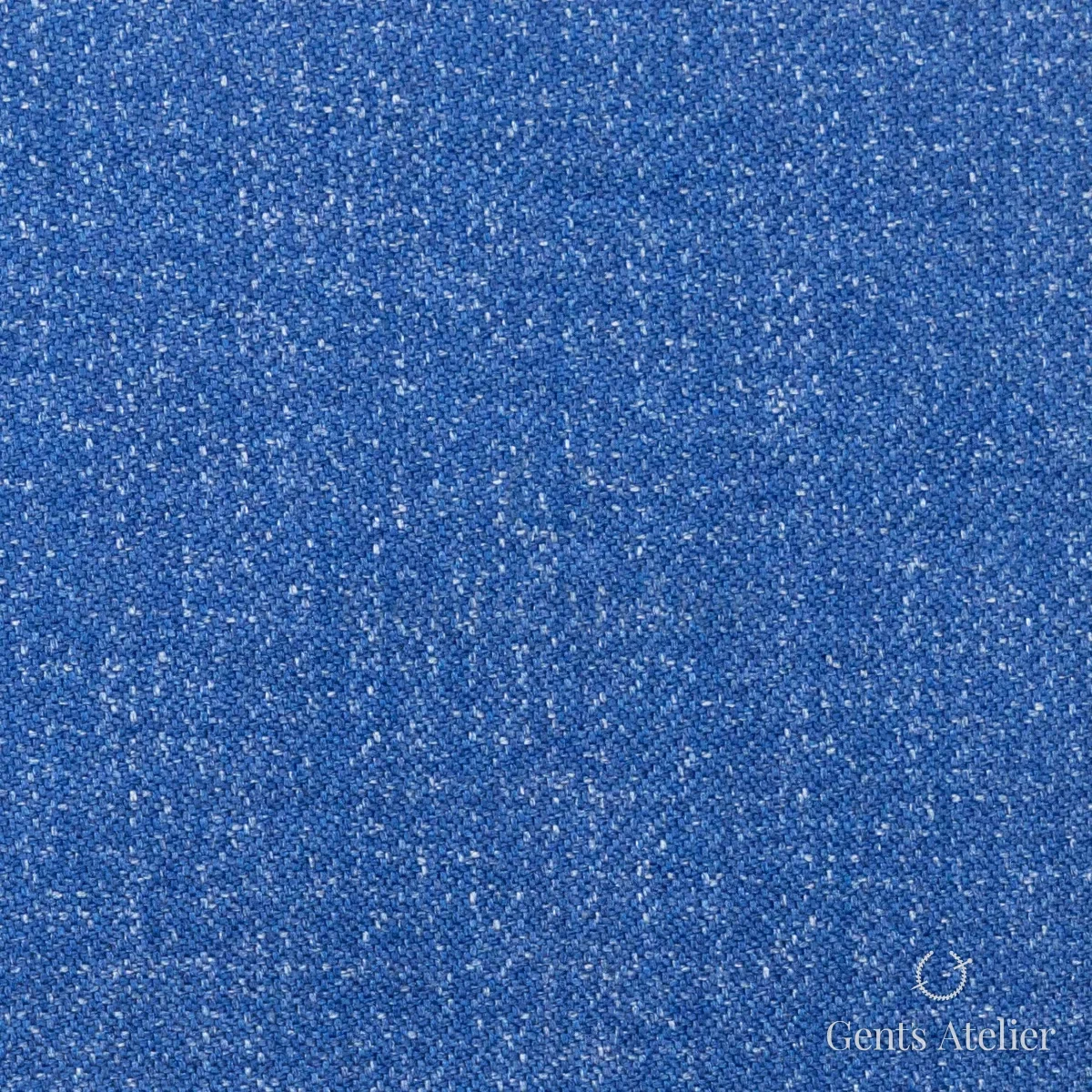 Костюмная ткань Marzoni 611 - 515 / 1300 — Синий, меланж, 100% Silk