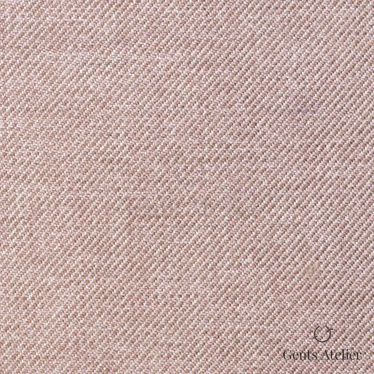 Костюмная ткань Marzoni 611 - 522 / 1300 — Коралловый розовый, меланж, 100% Silk