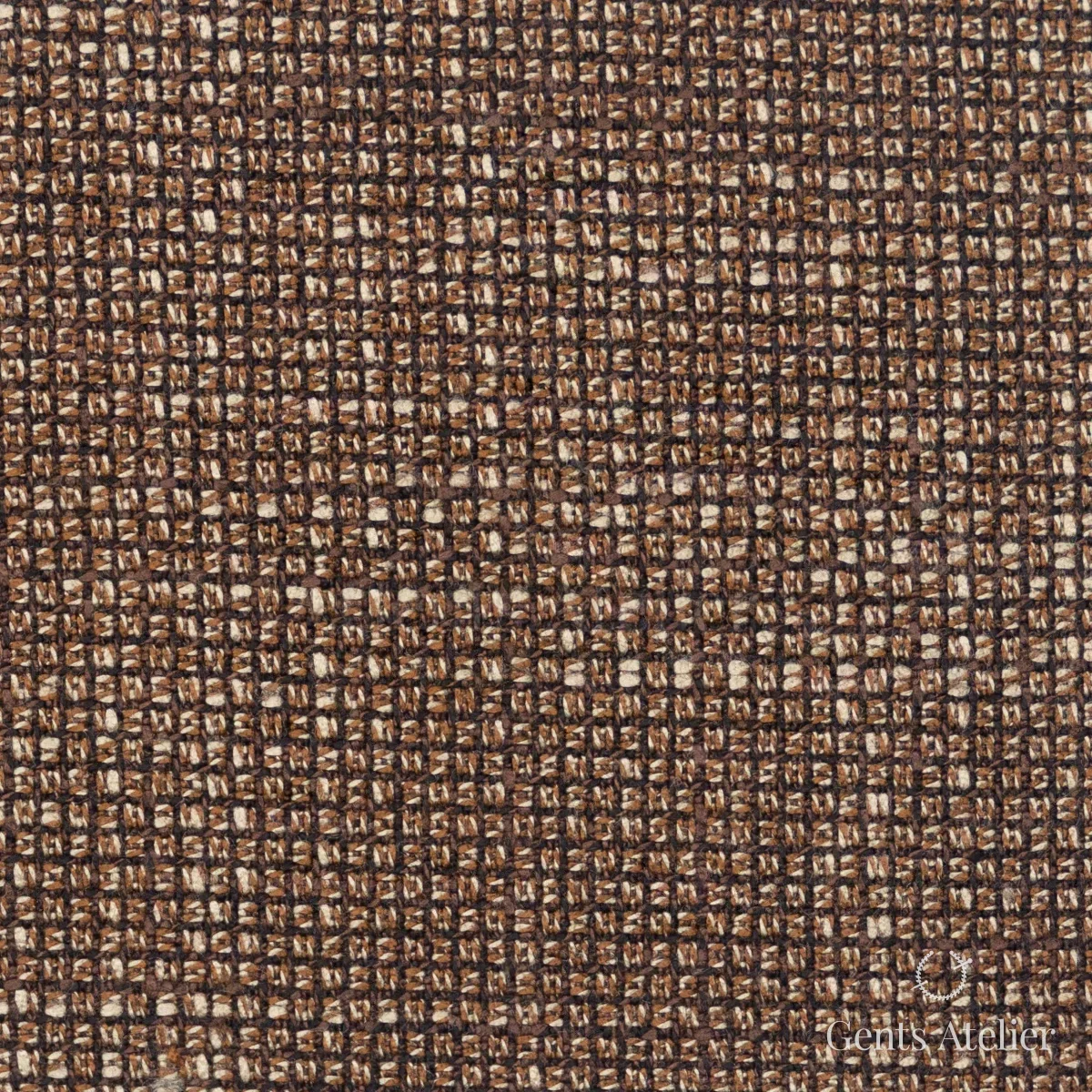 Костюмная ткань Marzoni 612 - 540 / 1000 — Коричневый, меланж, 100% Bamboo