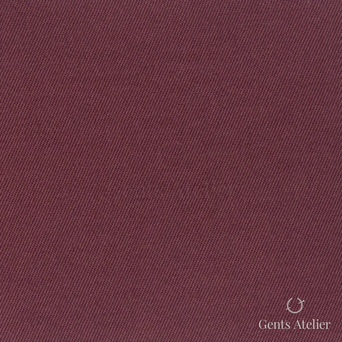 Костюмная ткань Marzoni 614 - 378 / 500 — Бордовый, однотонная, 97% Supima Cotton 3% Lycra